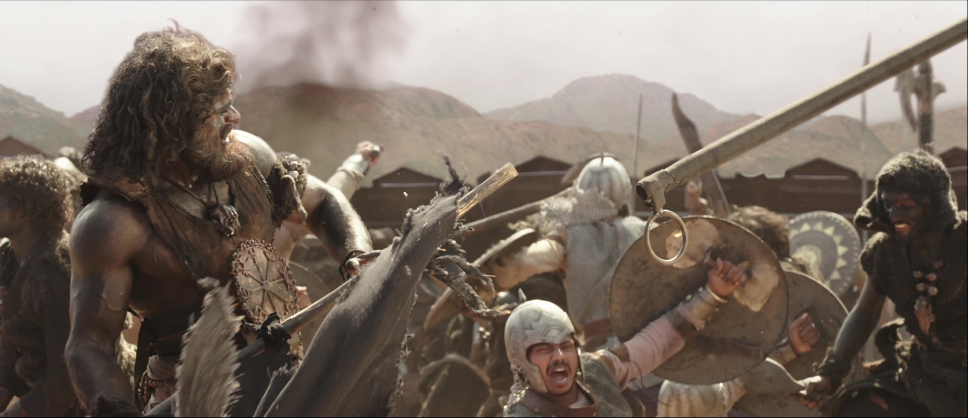 Bãhubali: The Beginning (2015), wide, 2.31:1 — film still