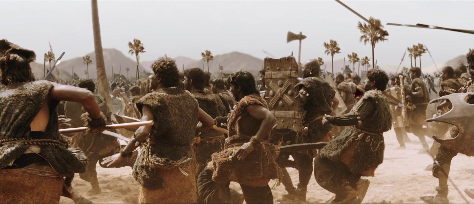 Bãhubali: The Beginning (2015), wide, 2.32:1 — film still