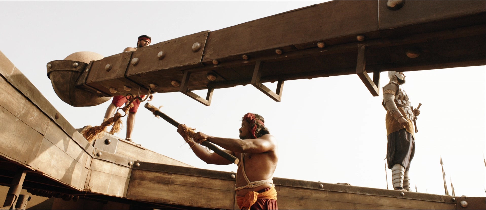 Bãhubali: The Beginning (2015), wide, 2.32:1 — film still