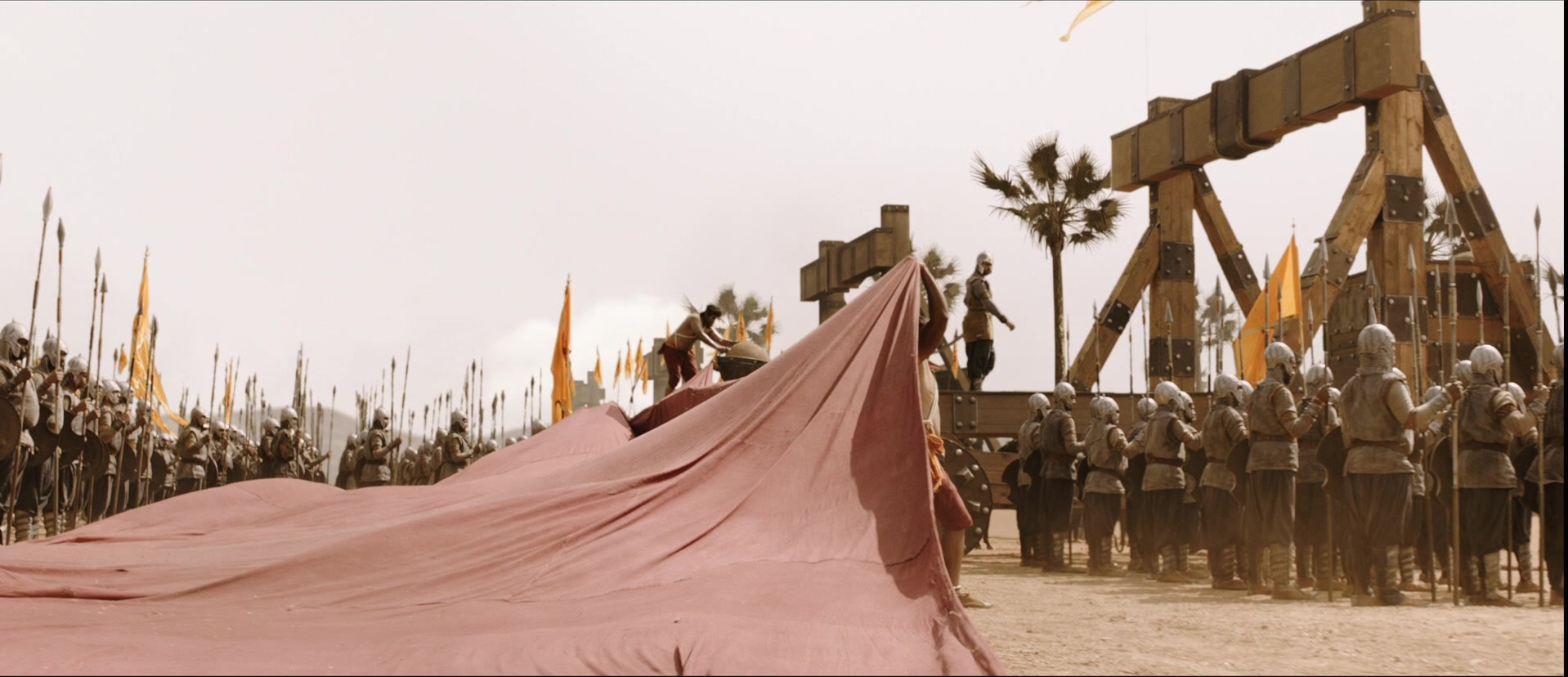 Bãhubali: The Beginning (2015), wide, 2.32:1 — film still