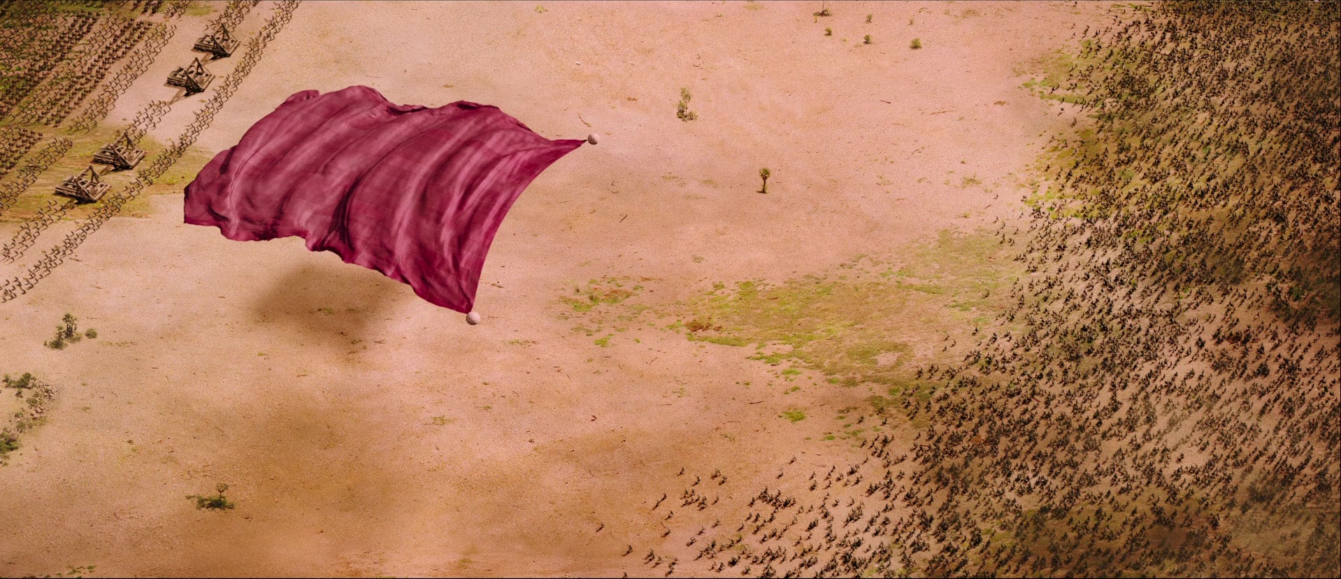 Bãhubali: The Beginning (2015), wide, 2.32:1 — film still