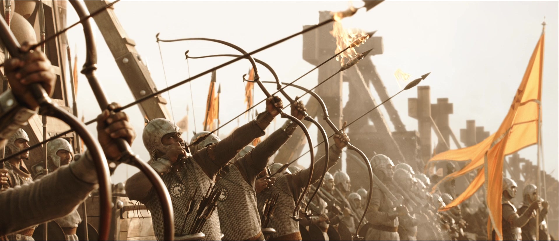 Bãhubali: The Beginning (2015), wide, 2.32:1 — film still