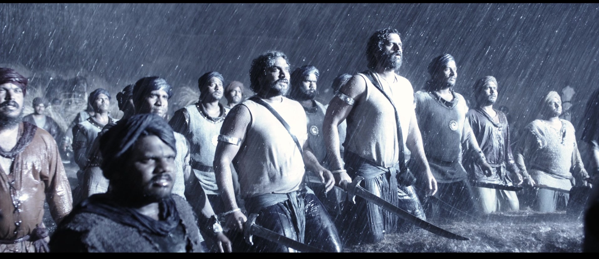 Bãhubali: The Beginning (2015), wide, 2.31:1 — film still