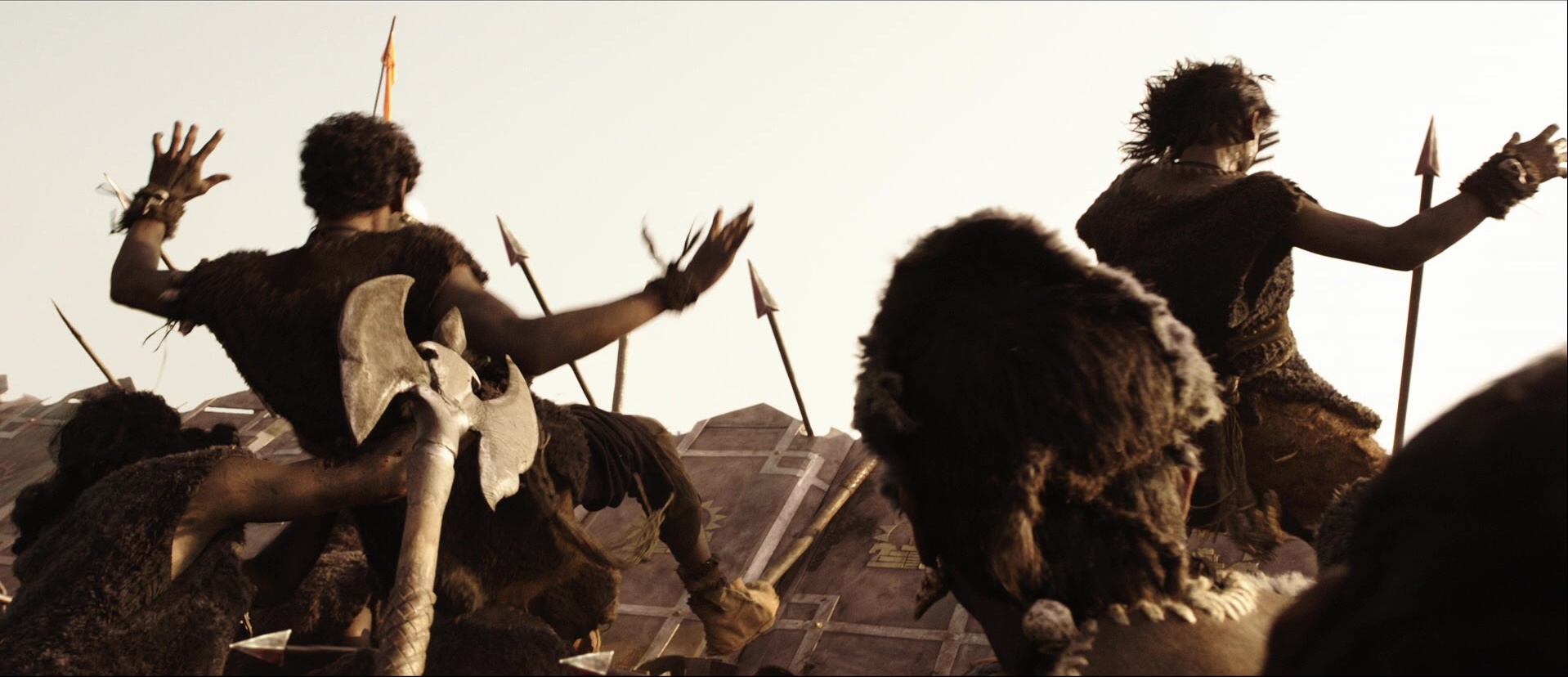 Bãhubali: The Beginning (2015), wide, 2.32:1 — film still