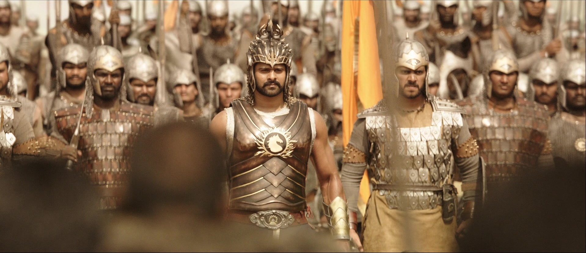 Bãhubali: The Beginning (2015), wide, 2.32:1 — film still