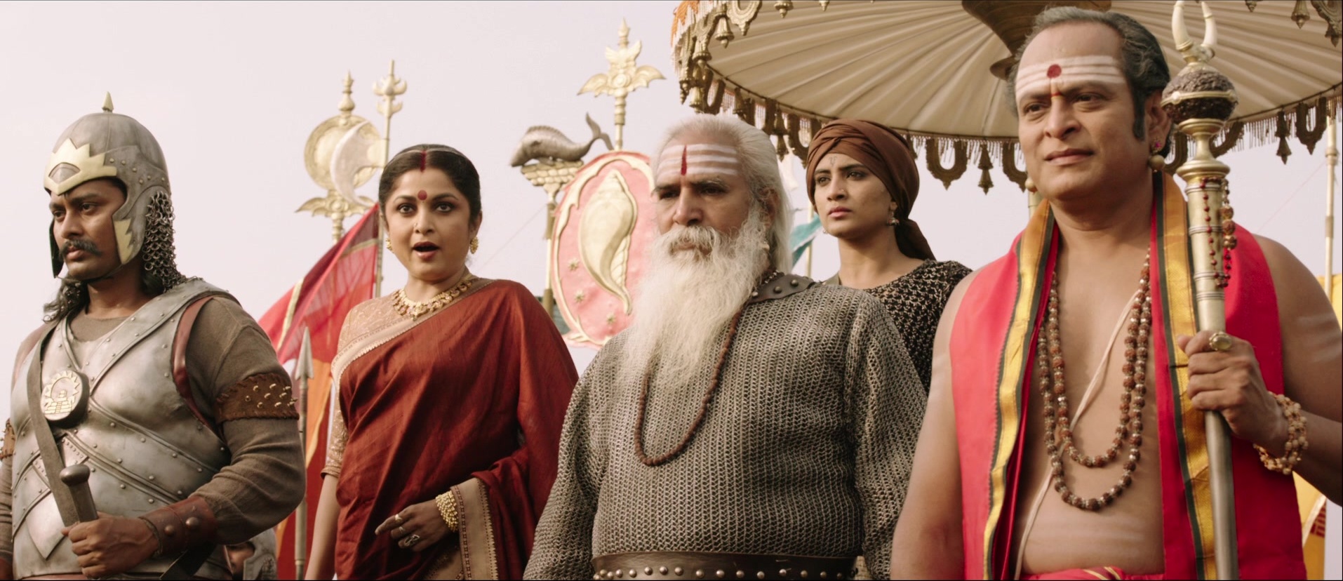 Bãhubali: The Beginning (2015), wide, 2.31:1 — film still