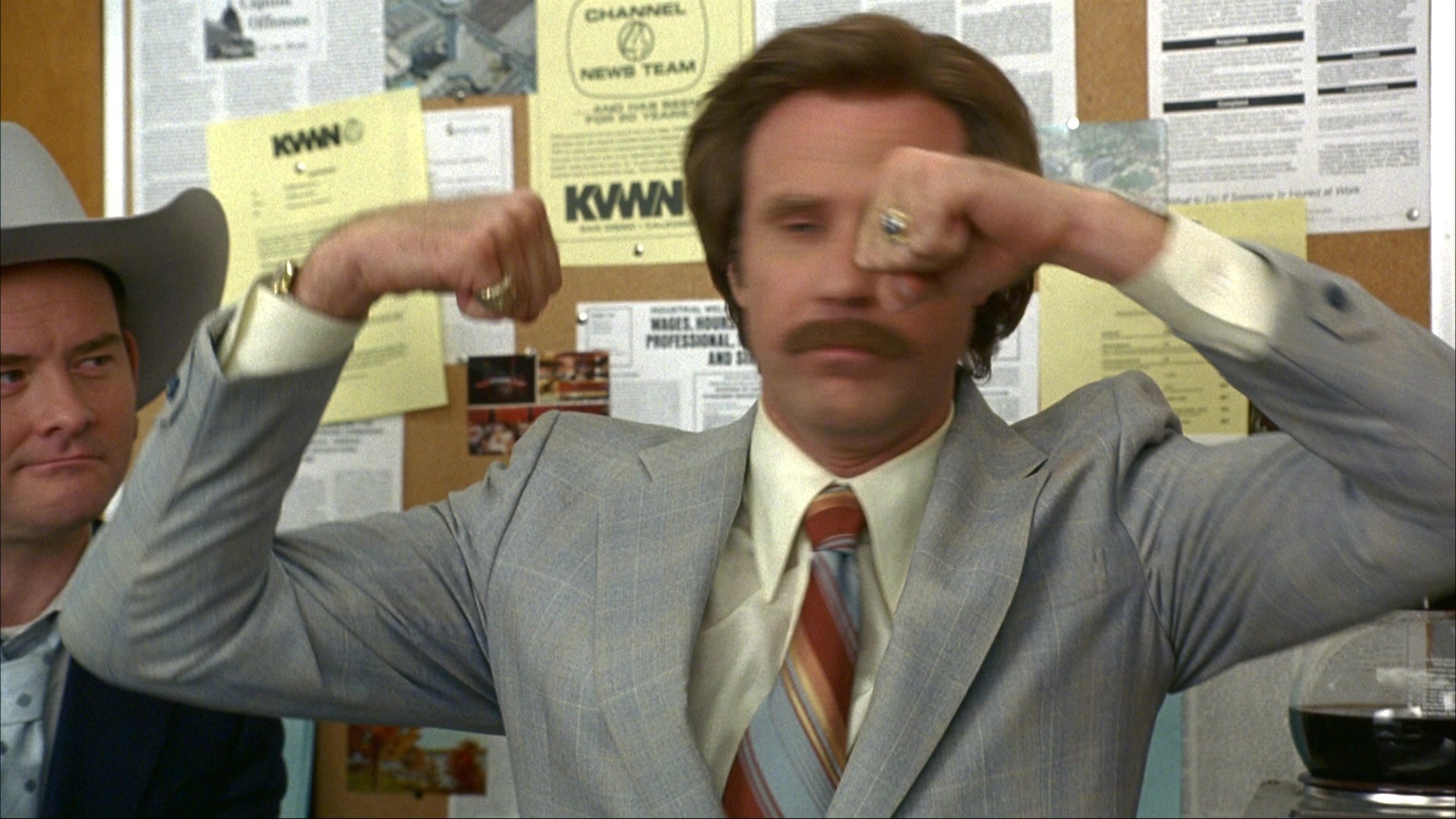 Anchorman: The Legend of Ron Burgundy (2004), wide, 1.78:1 — film still
