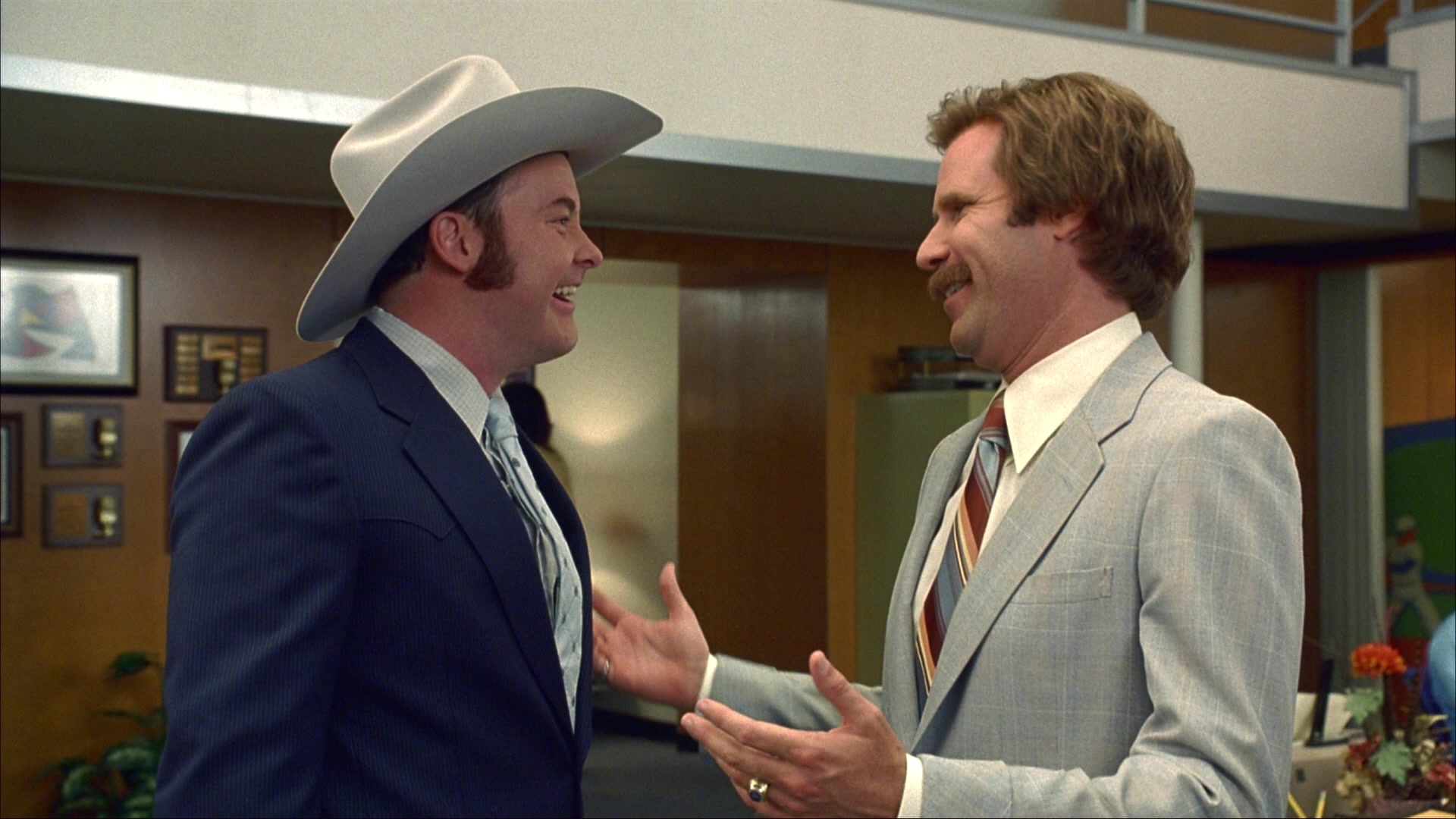 Anchorman: The Legend of Ron Burgundy (2004), wide, 1.78:1 — film still
