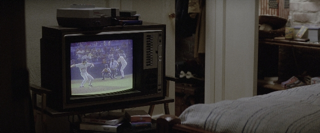 Wide shot frame from A Few Good Men — room, bed, bedroom