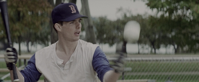 Wide shot frame from A Few Good Men — hat, person, human face