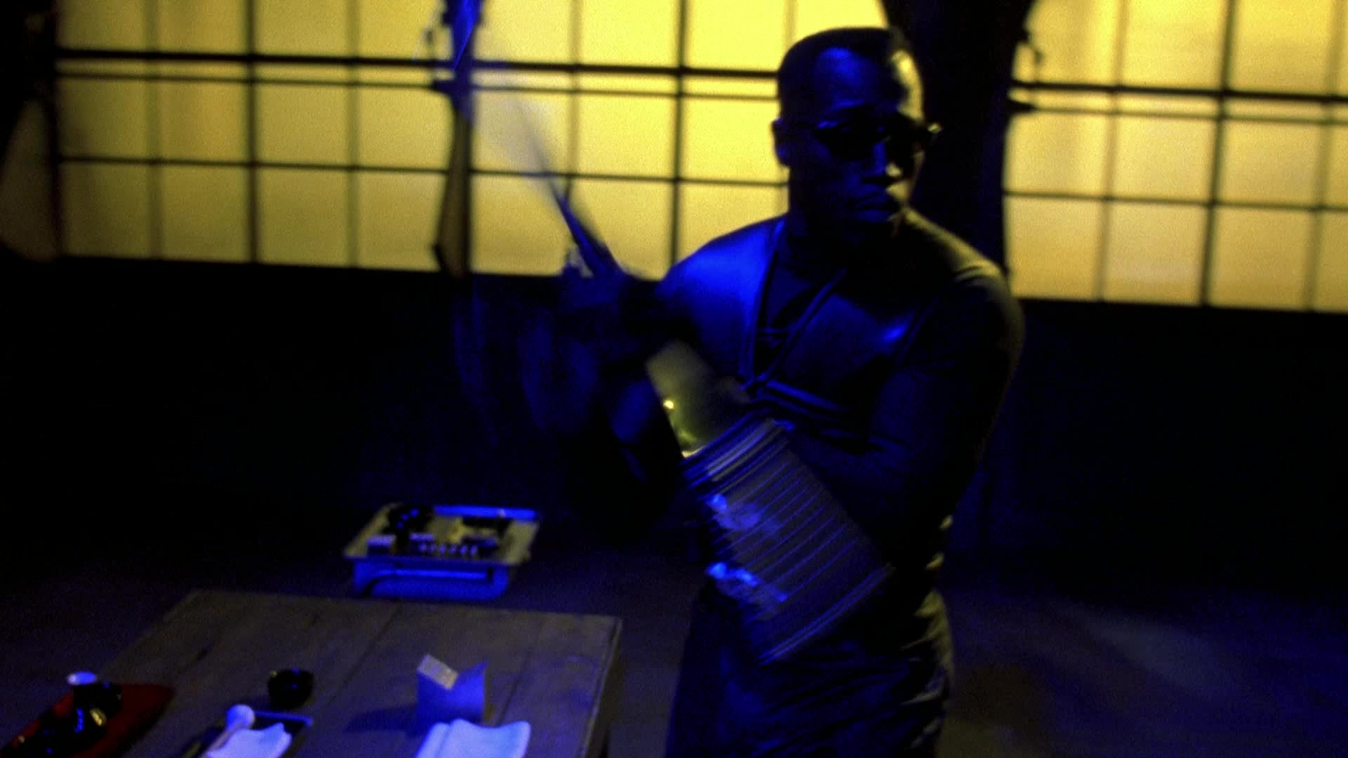 Blade II (2002), medium, 1.78:1 — film still