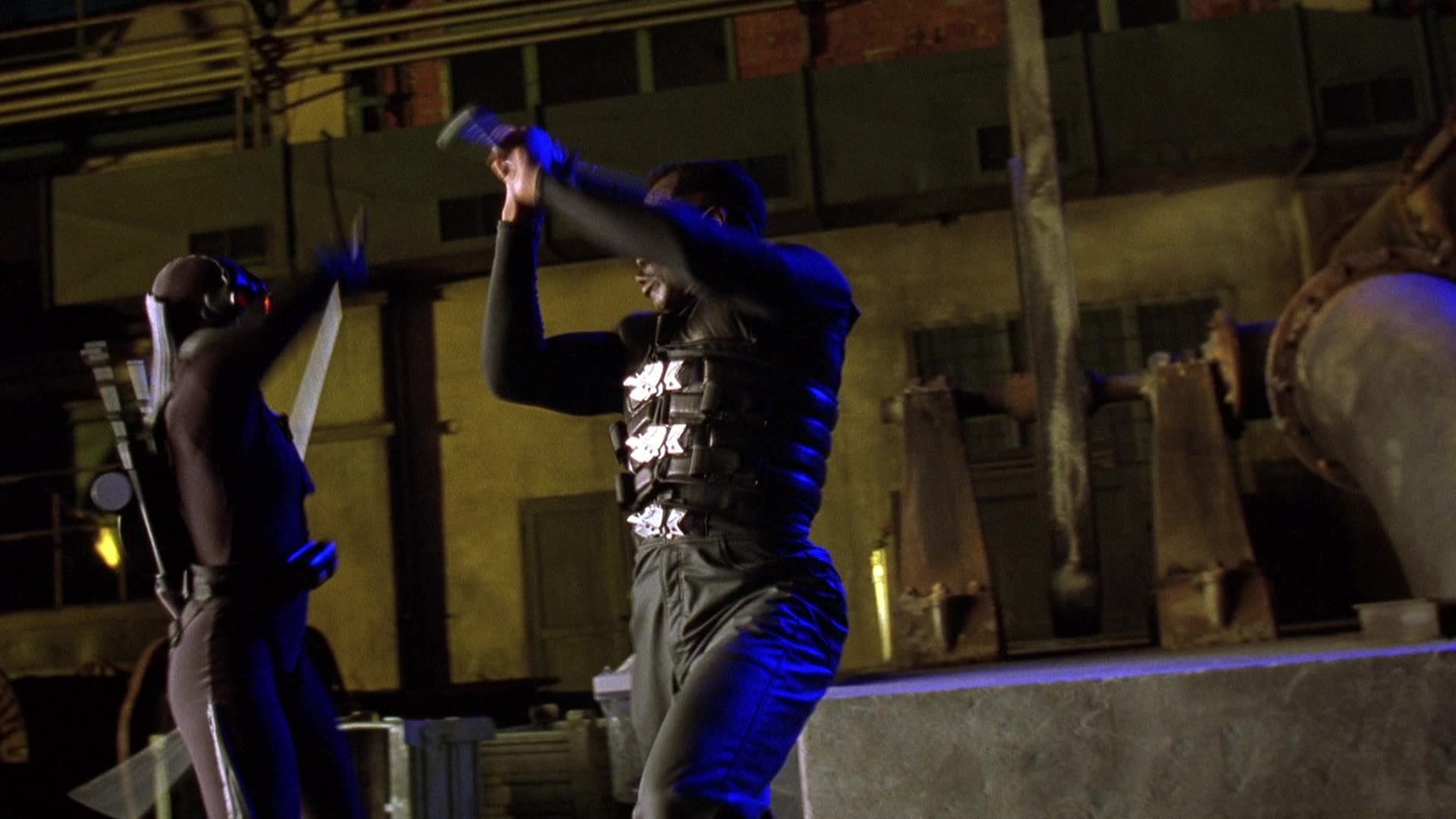 Blade II (2002), wide, 1.78:1 — film still
