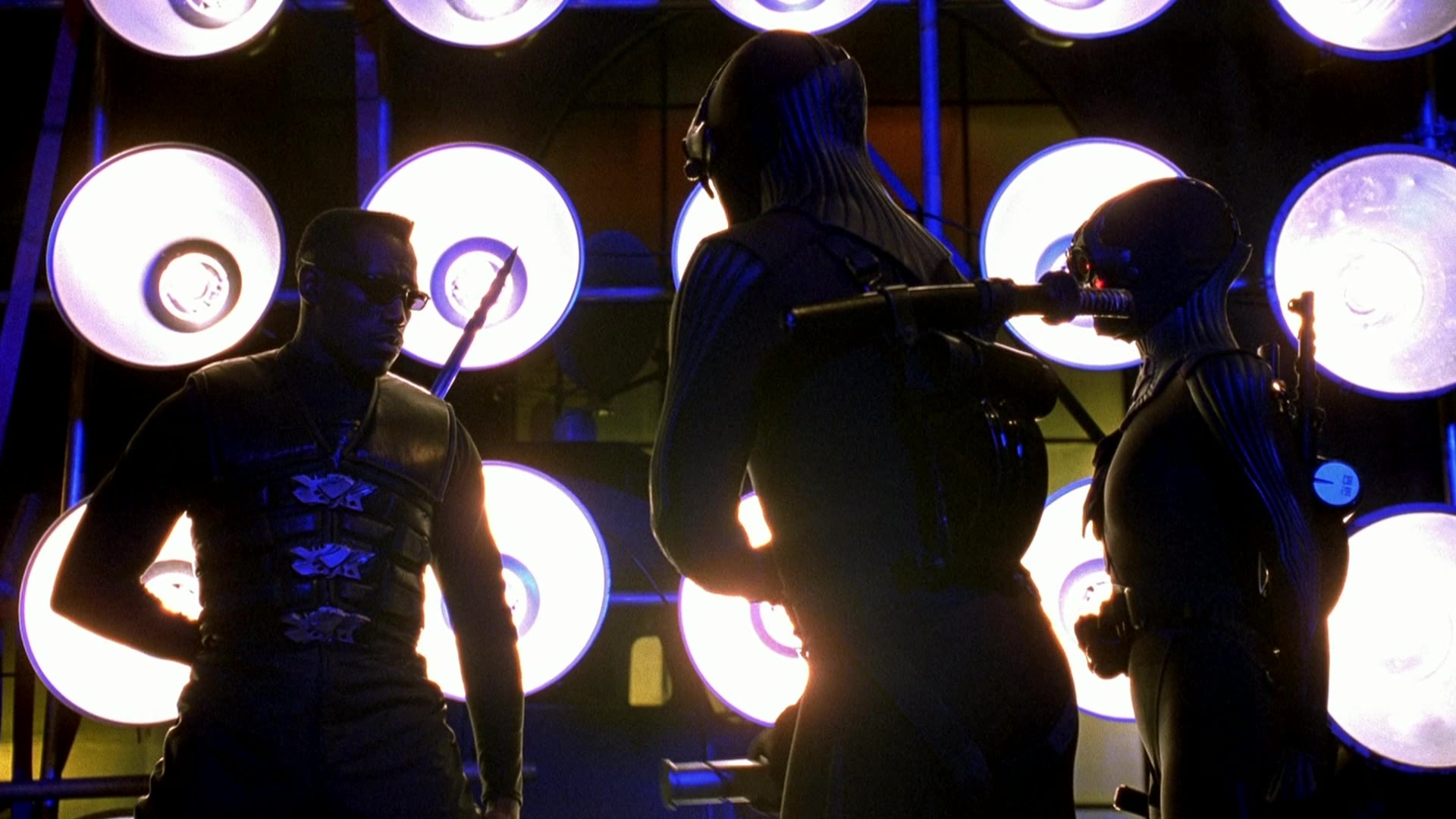 Blade II (2002), wide, 1.78:1 — film still