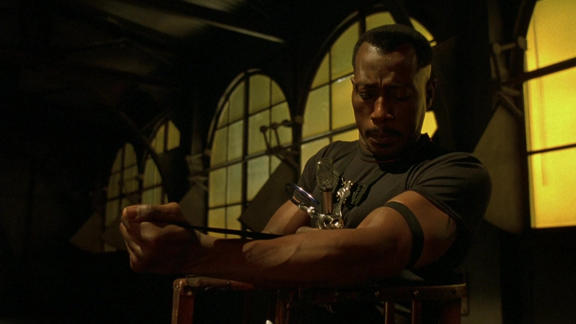 Blade II (2002), medium, 1.78:1 — film still