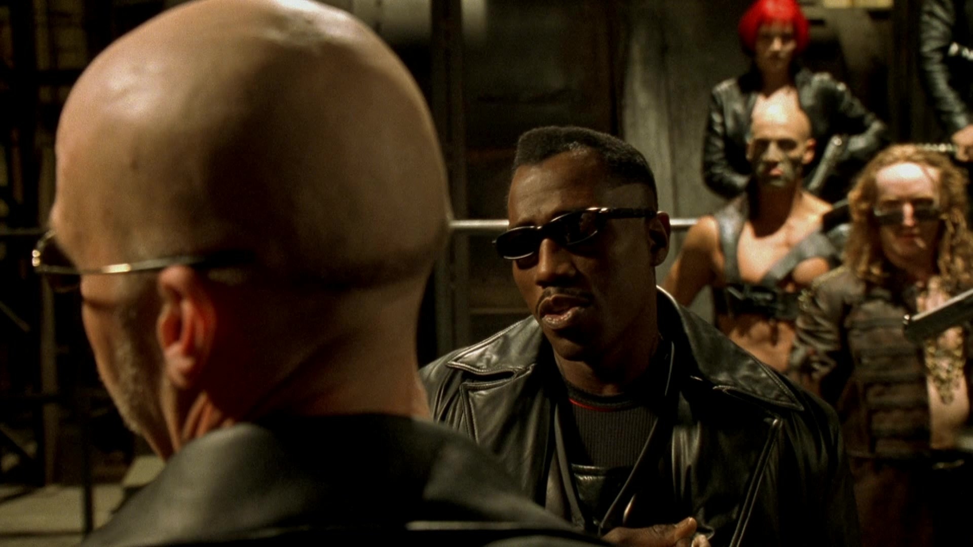 Blade II (2002), wide, 1.78:1 — film still