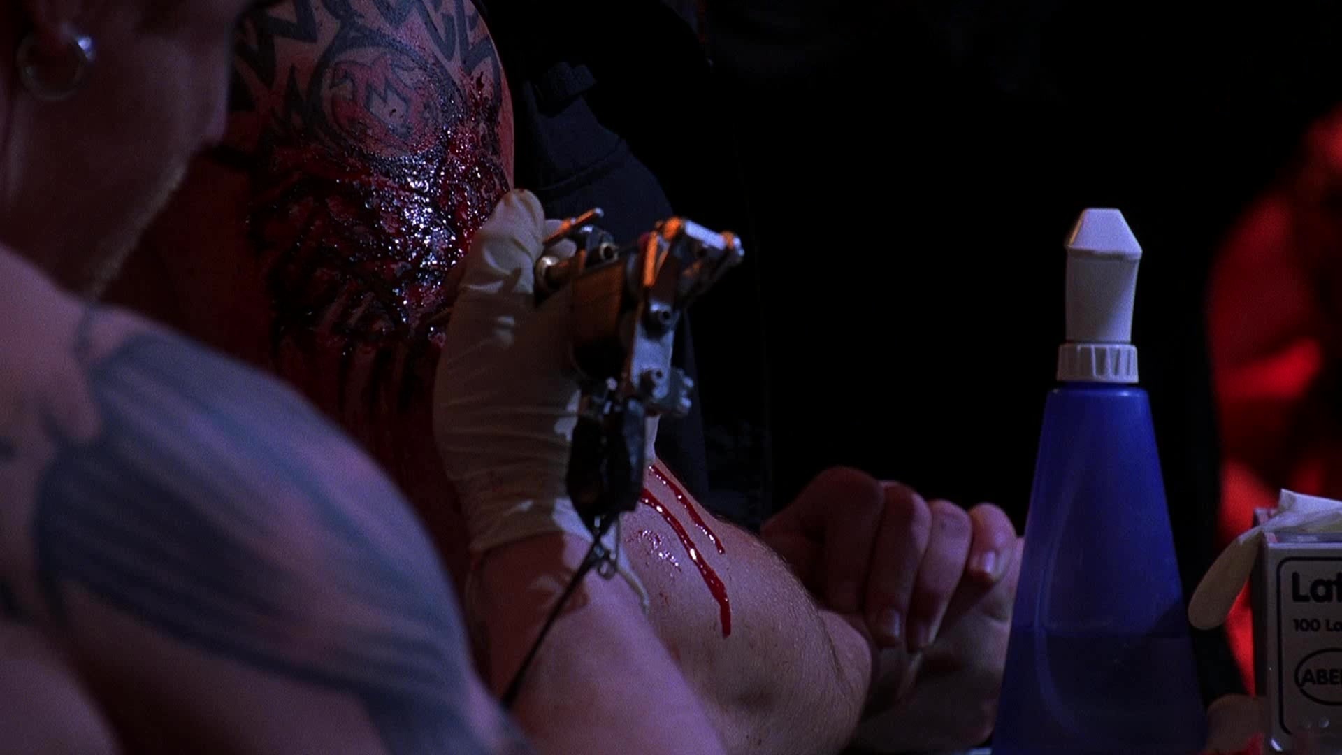 Blade II (2002), wide, 1.78:1 — film still