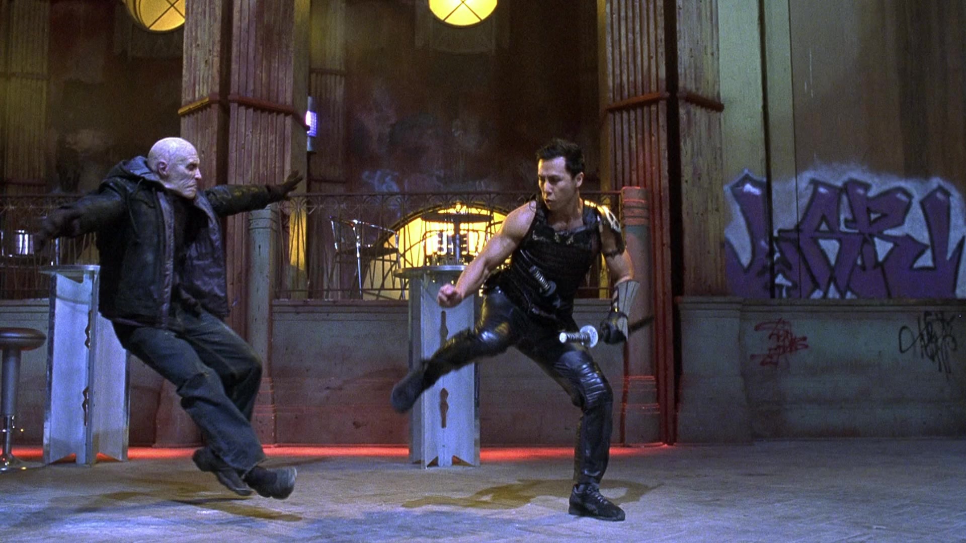 Blade II (2002), wide, 1.78:1 — film still