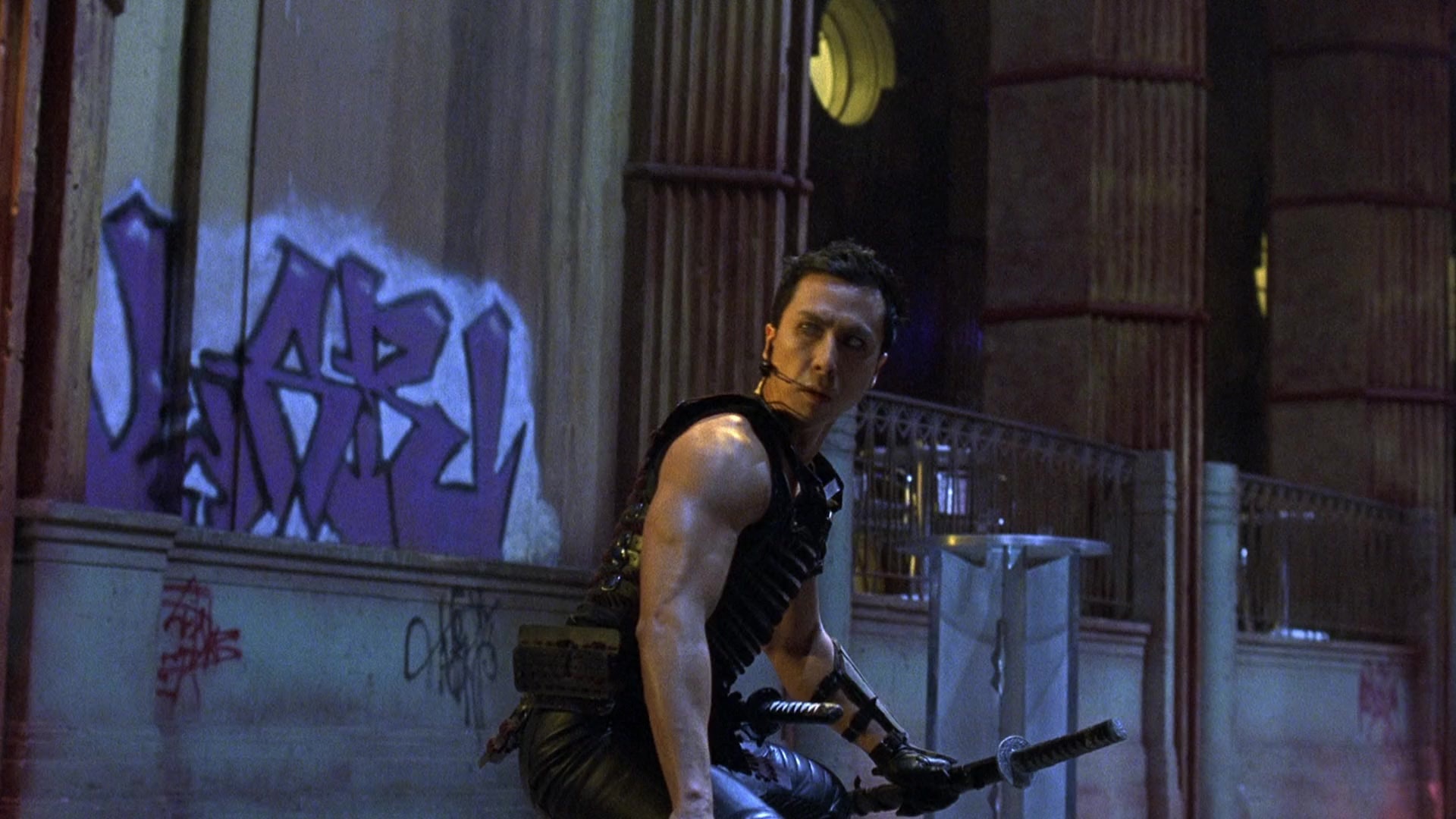 Blade II (2002), wide, 1.78:1 — film still