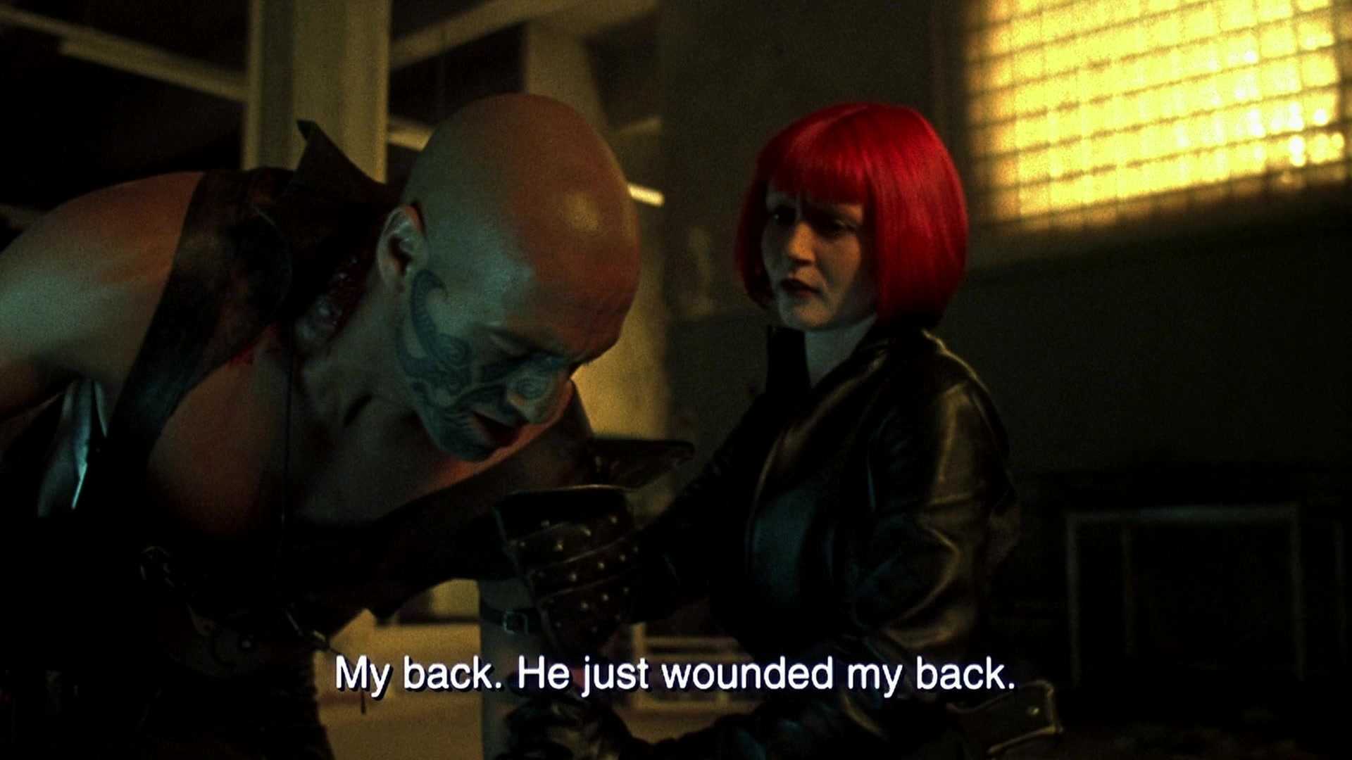 Blade II (2002), wide, 1.78:1 — film still