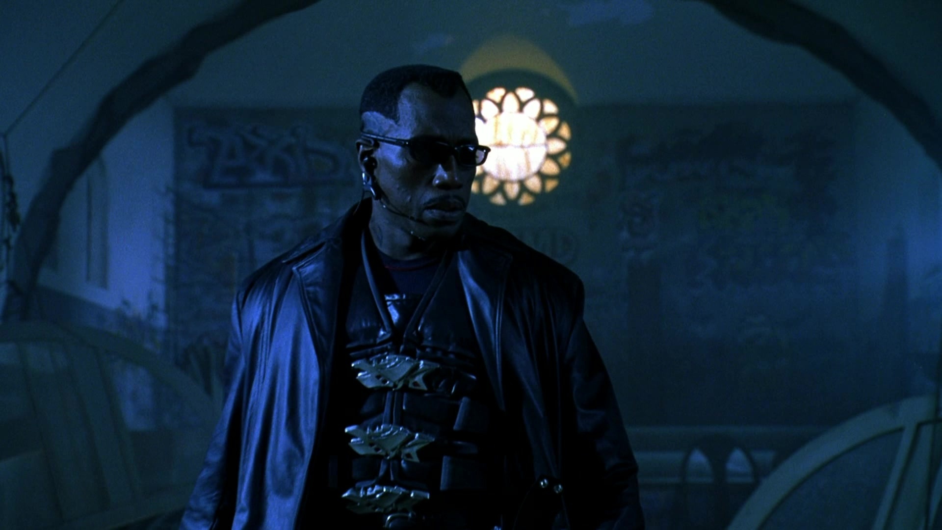 Blade II (2002), medium, 1.78:1 — film still