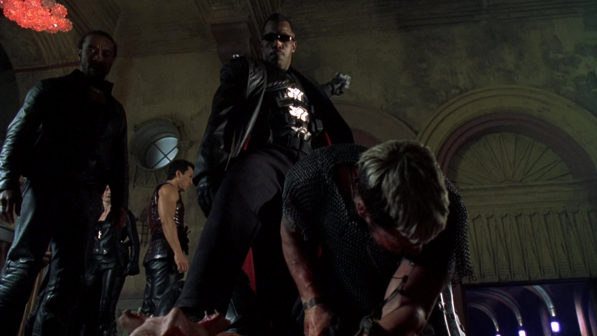 Blade II (2002), wide, 1.78:1 — film still
