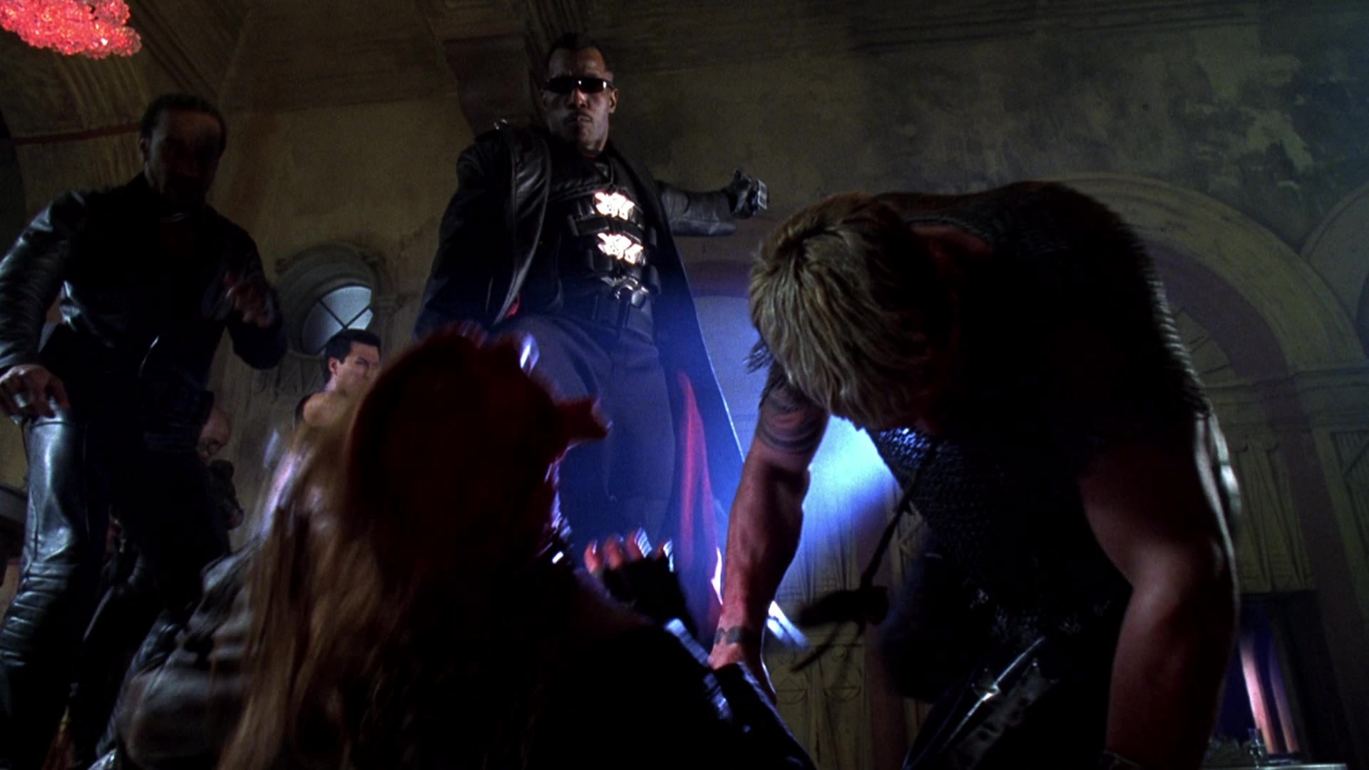 Blade II (2002), wide, 1.78:1 — film still