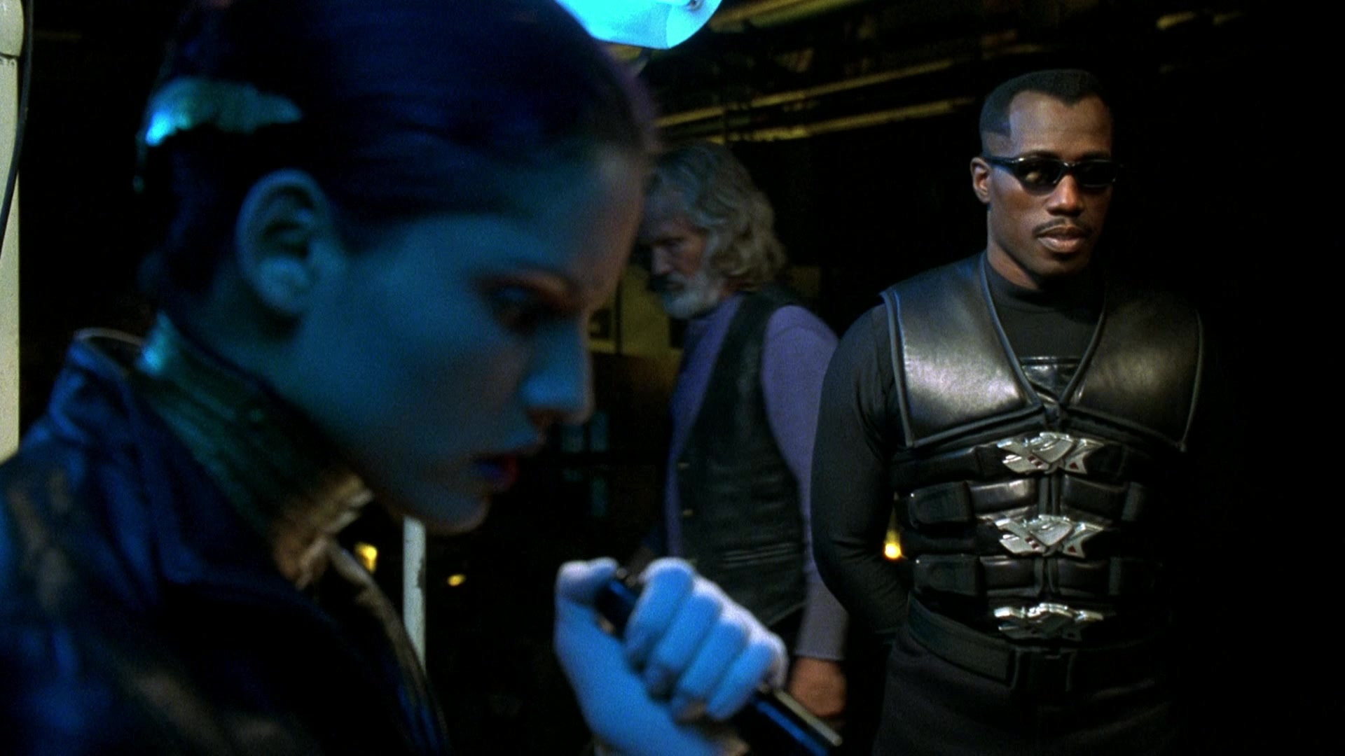 Blade II (2002), wide, 1.78:1 — film still