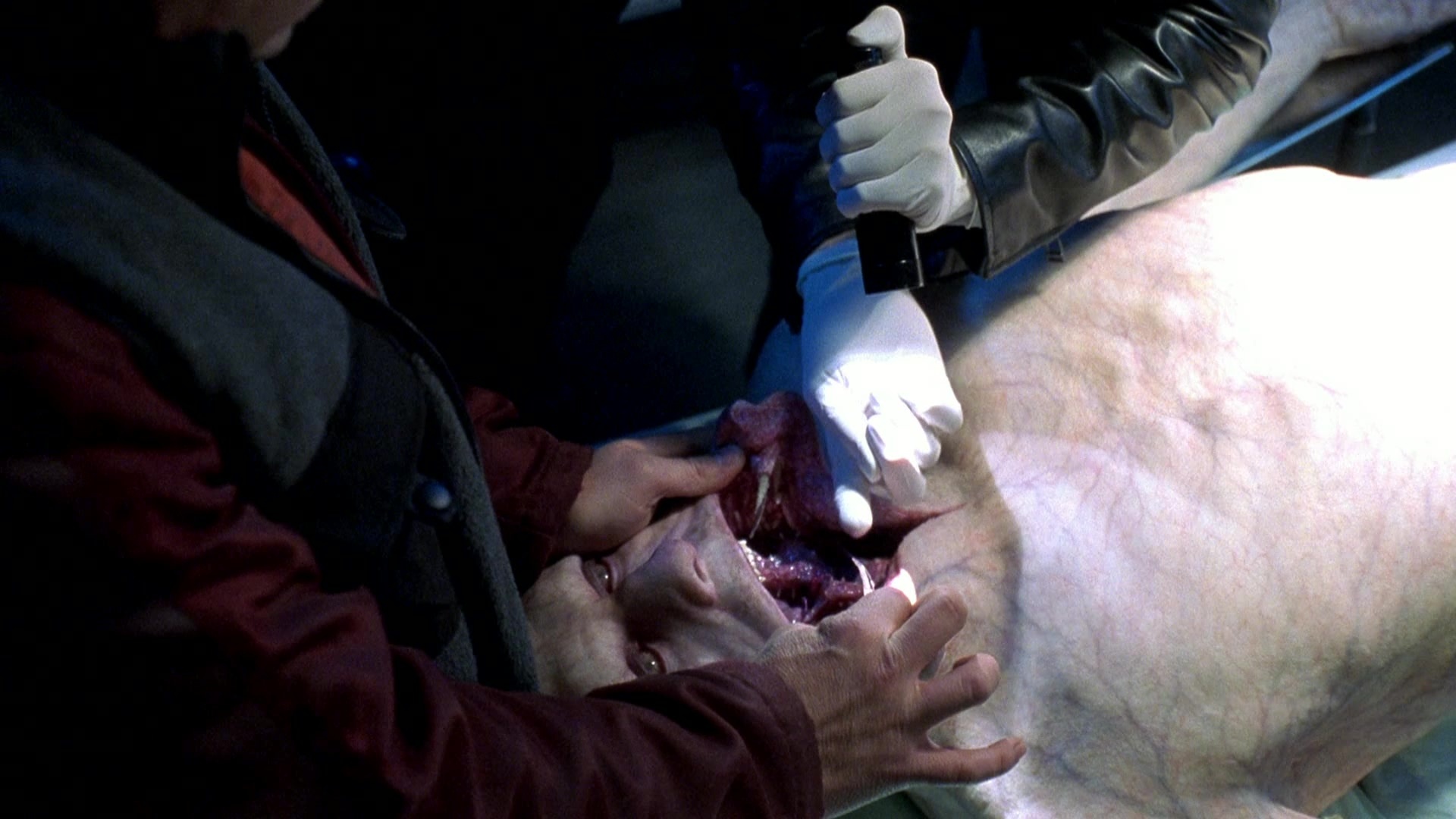 Blade II (2002), wide, 1.78:1 — film still
