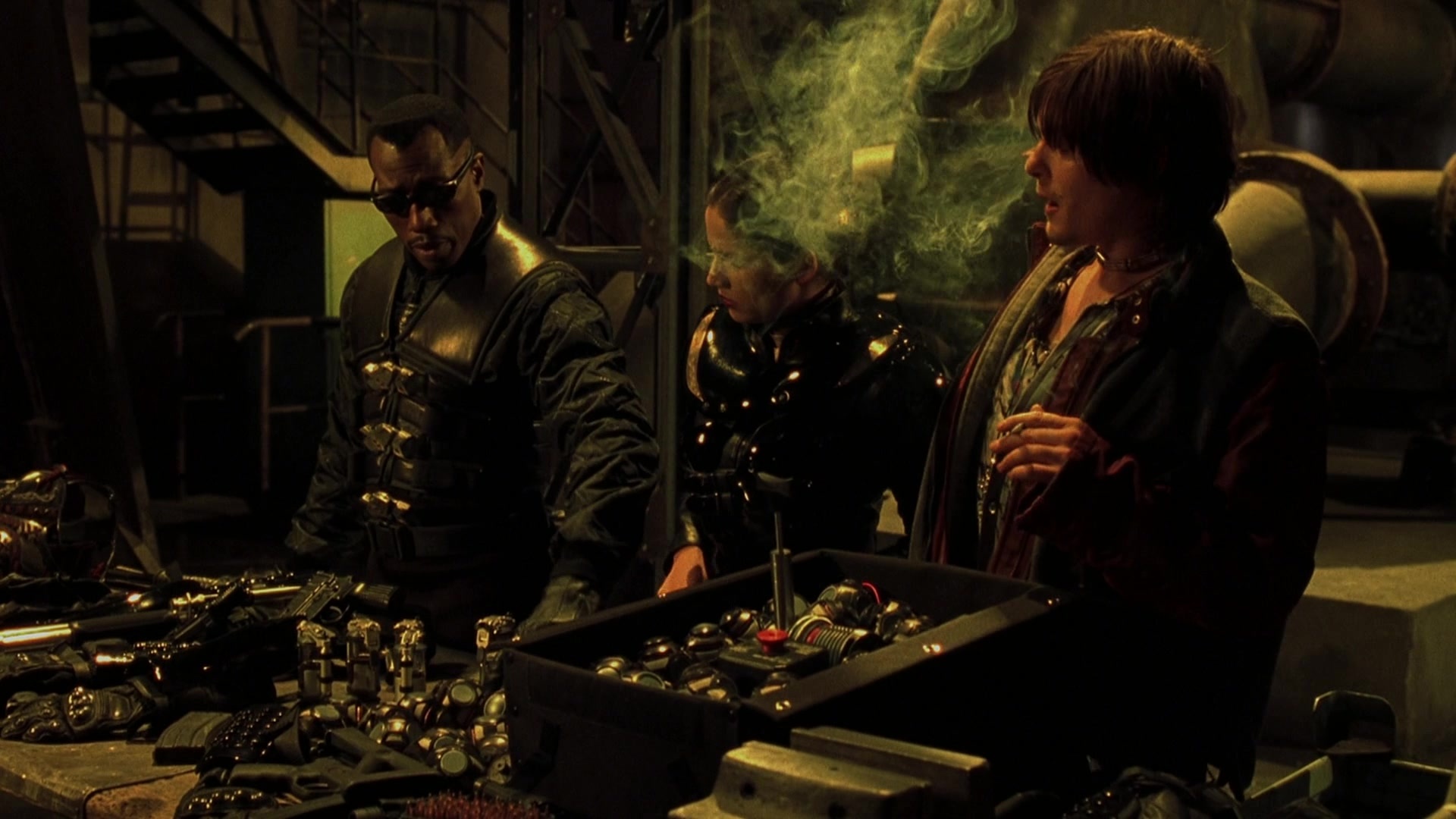Blade II (2002), wide, 1.78:1 — film still