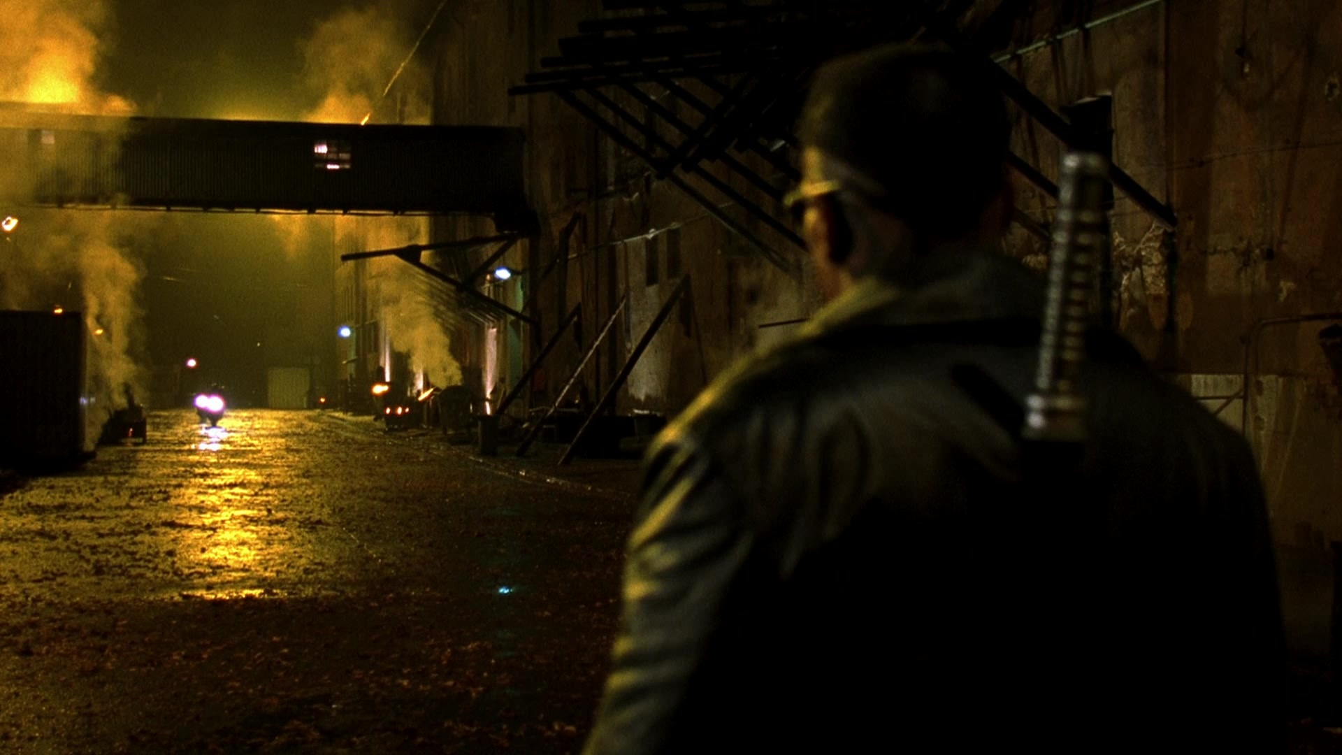 Blade II (2002), wide, 1.78:1 — film still