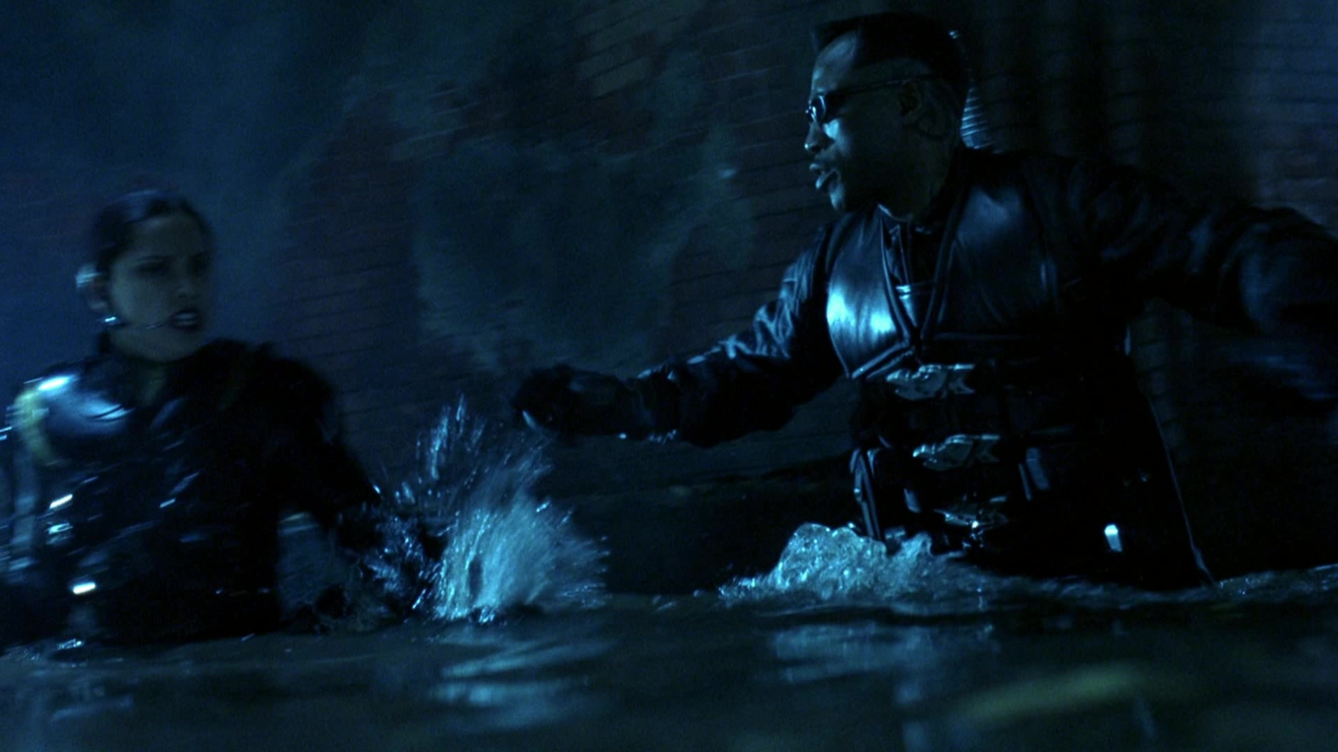 Blade II (2002), wide, 1.78:1 — film still