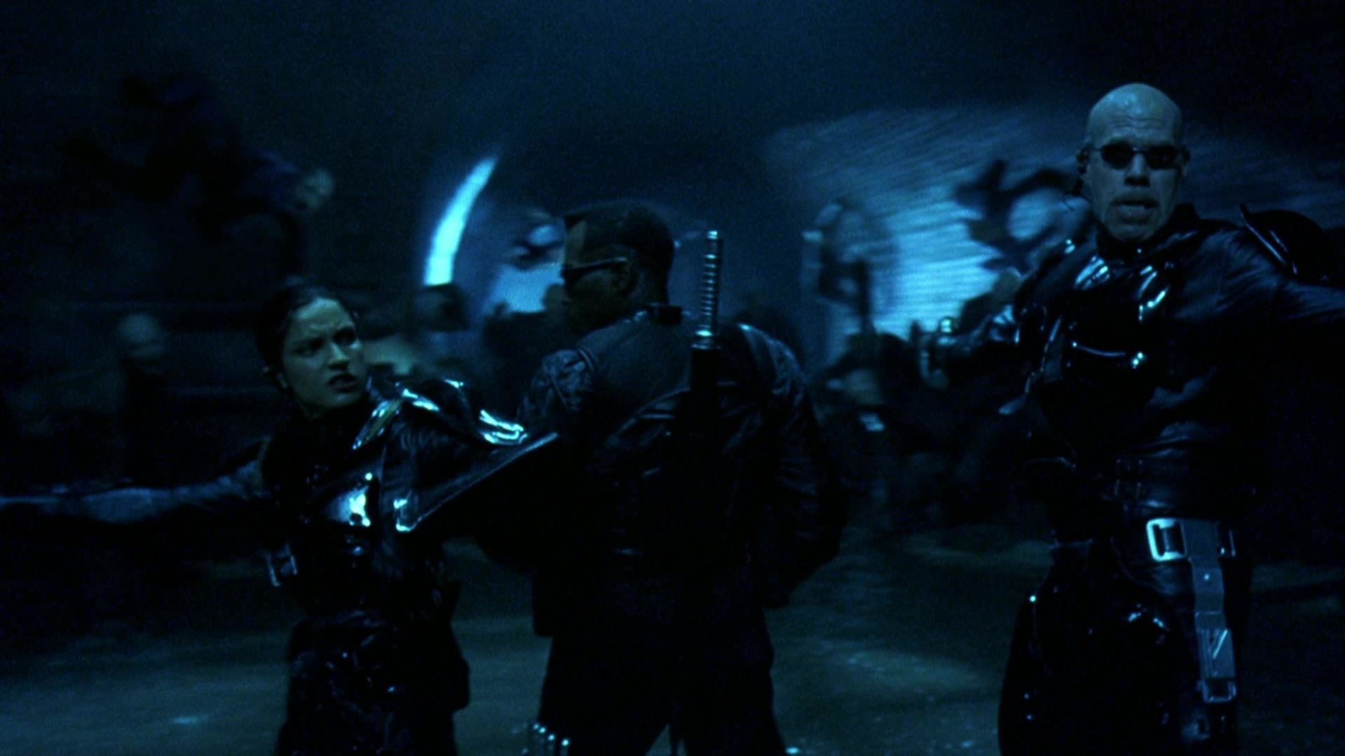 Blade II (2002), wide, 1.78:1 — film still