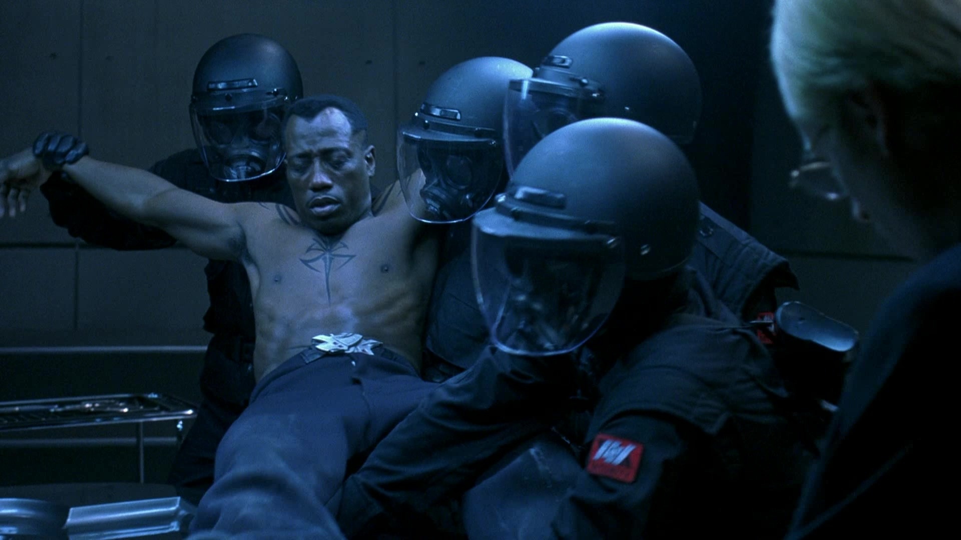 Blade II (2002), wide, 1.78:1 — film still