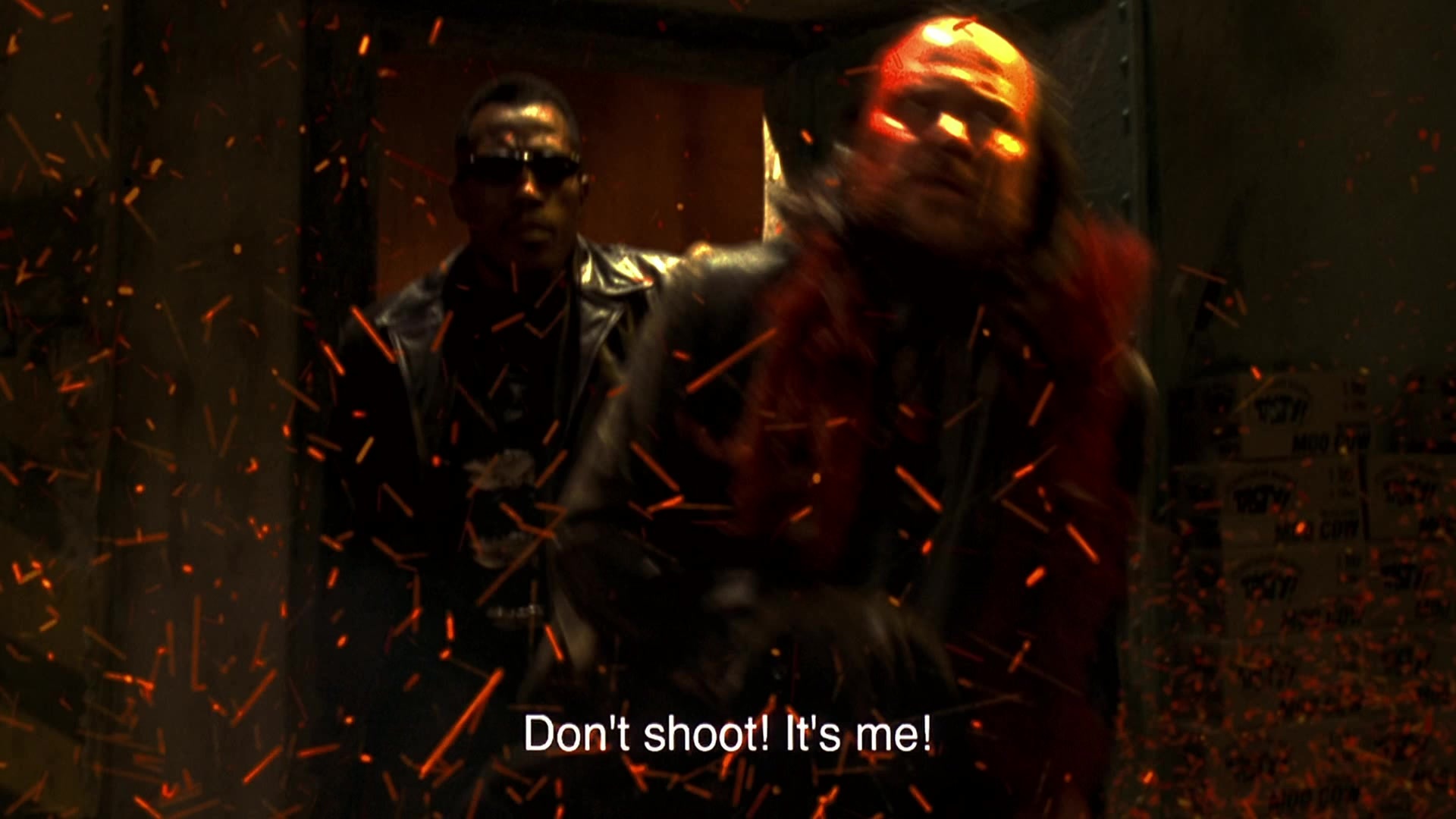 Blade II (2002), wide, 1.78:1 — film still