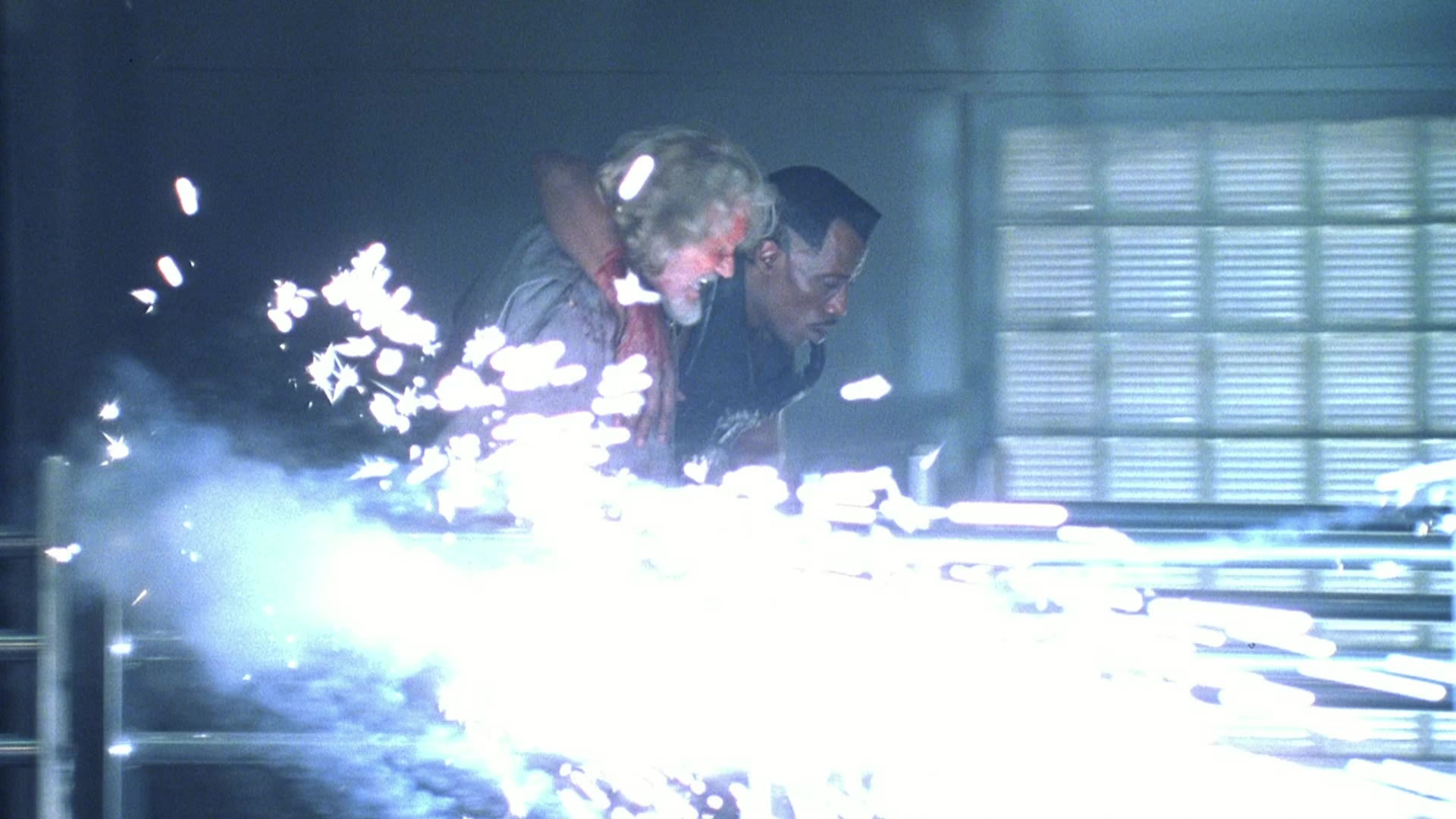 Blade II (2002), wide, 1.78:1 — film still