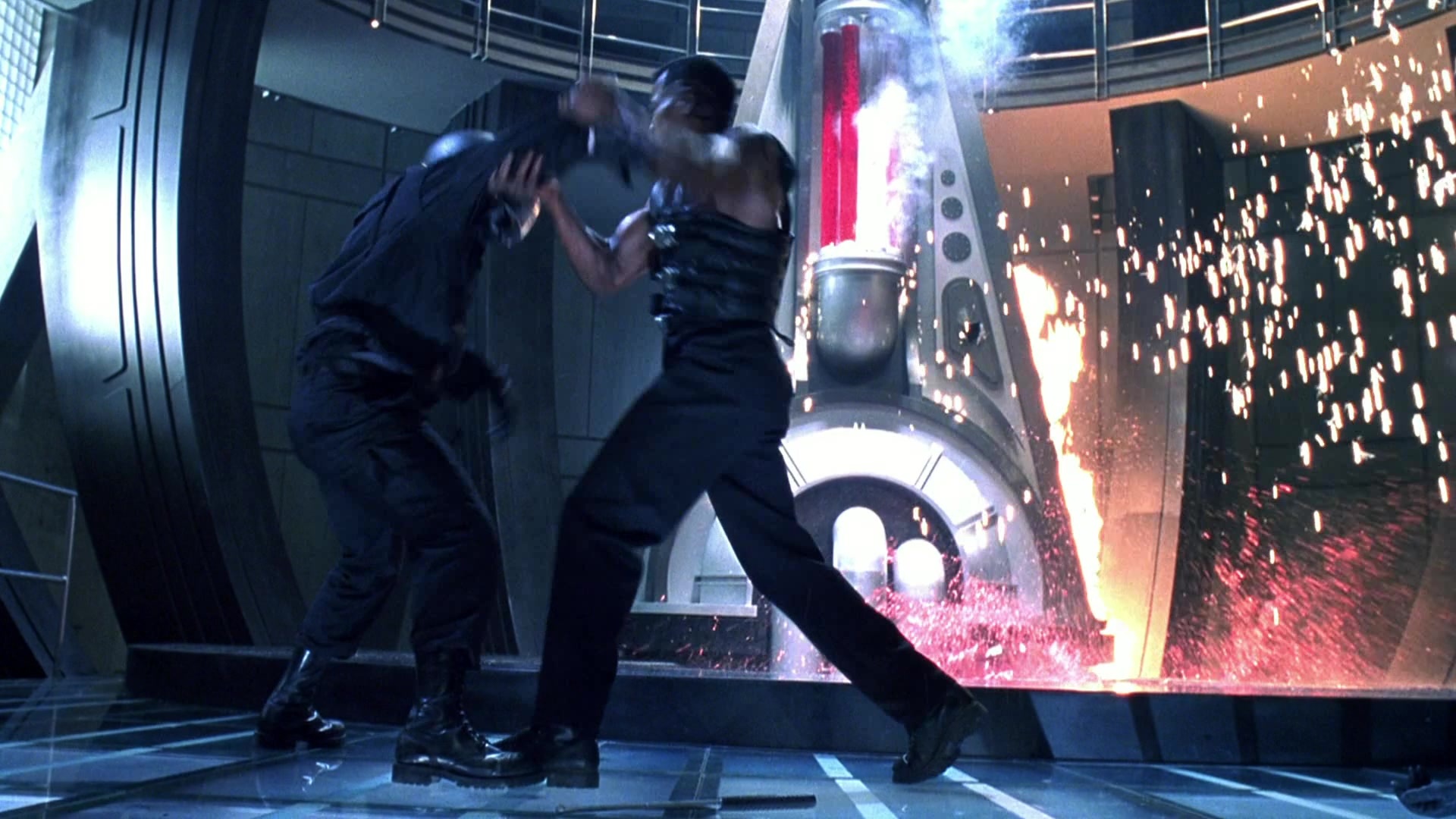 Blade II (2002), wide, 1.78:1 — film still