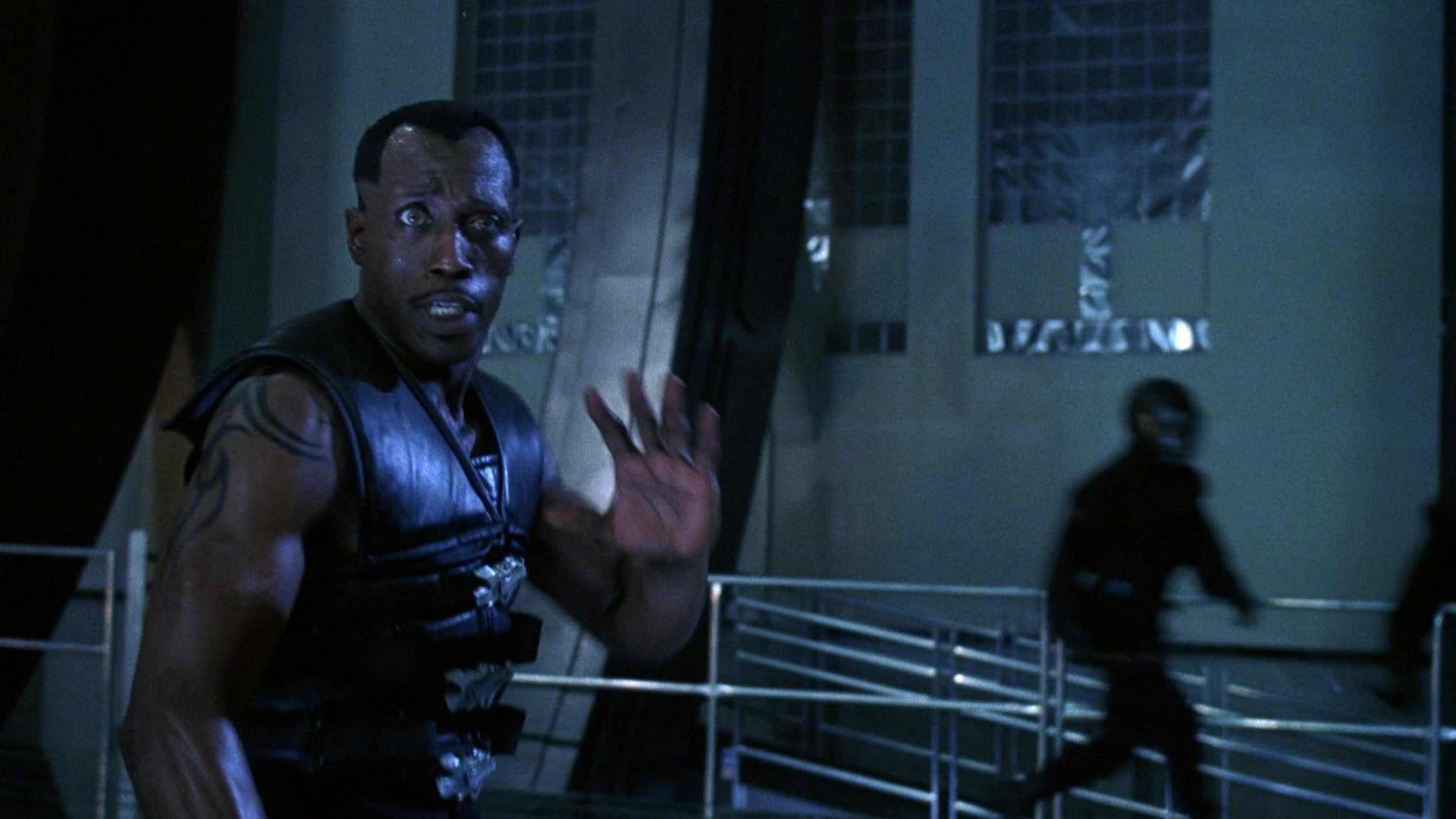 Blade II (2002), wide, 1.78:1 — film still