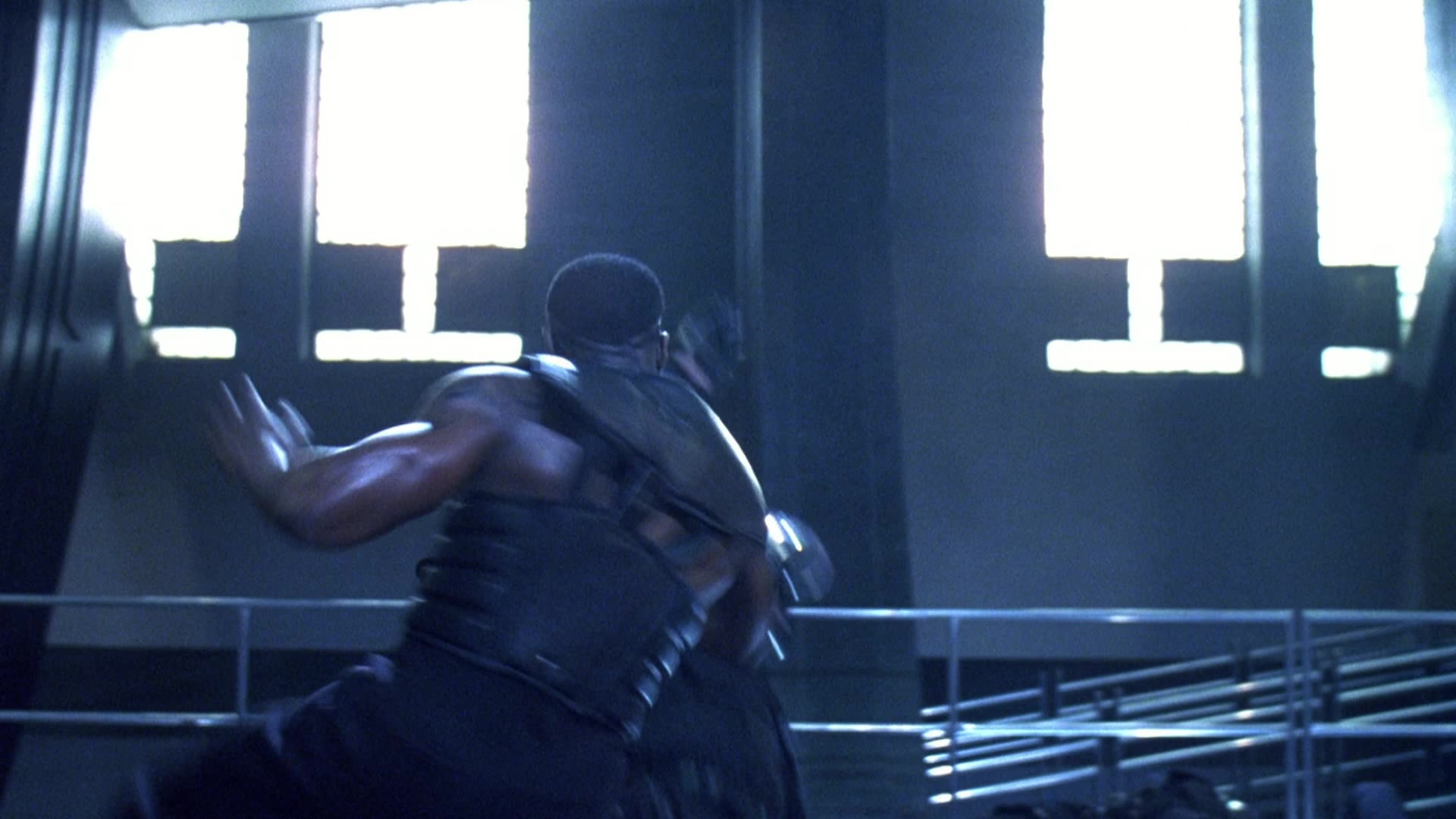 Blade II (2002), wide, 1.78:1 — film still
