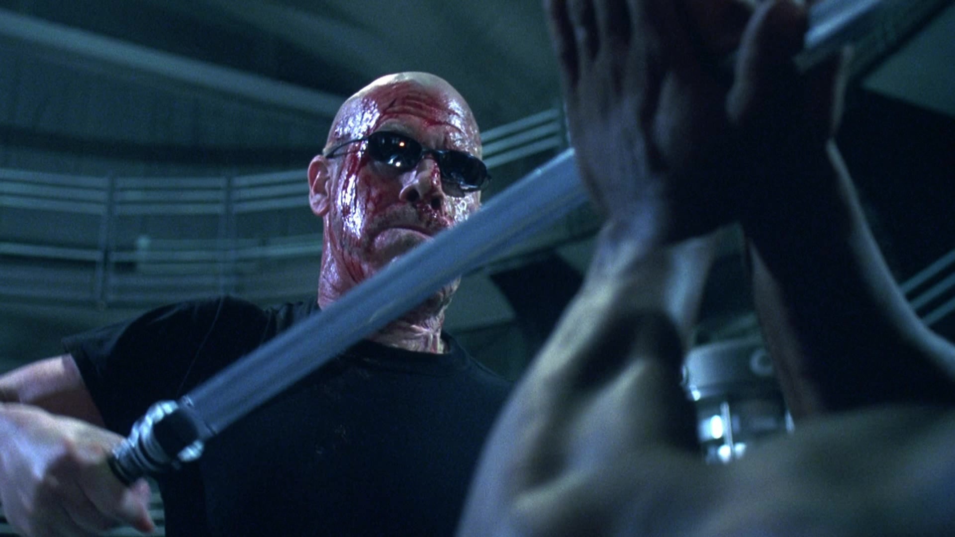 Blade II (2002), wide, 1.78:1 — film still