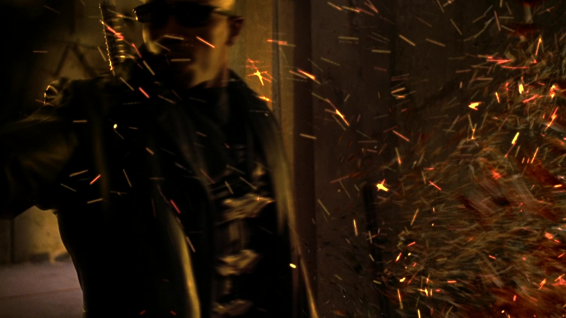 Blade II (2002), wide, 1.78:1 — film still