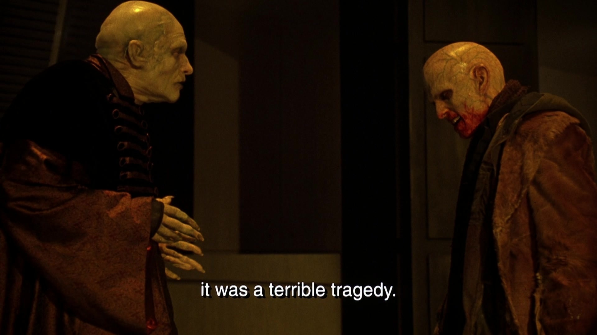 Blade II (2002), wide, 1.78:1 — film still