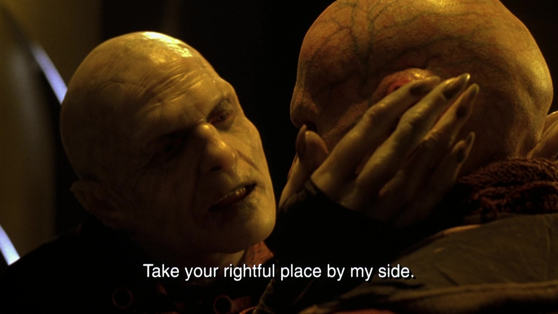 Blade II (2002), wide, 1.78:1 — film still