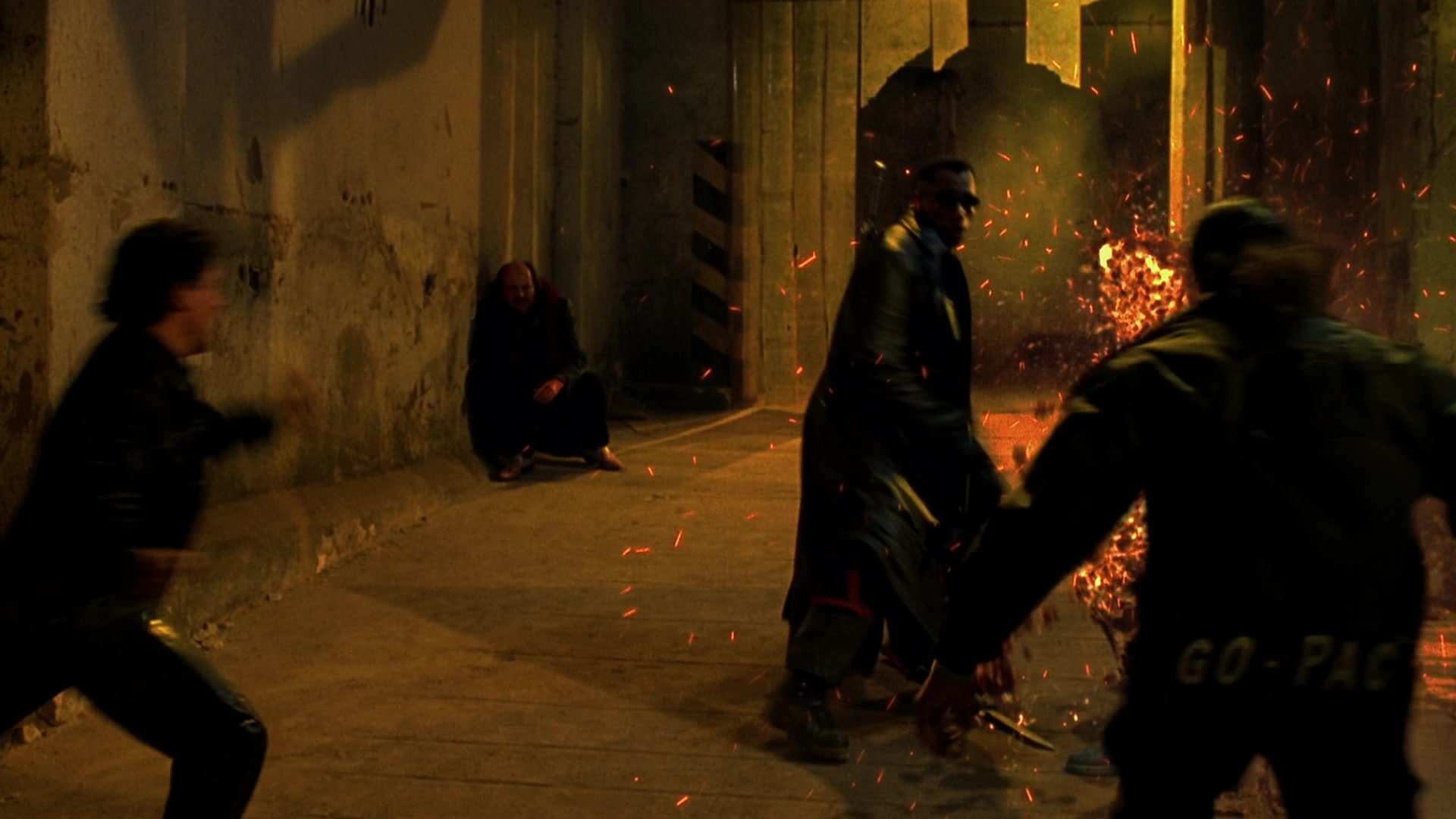Blade II (2002), wide, 1.78:1 — film still