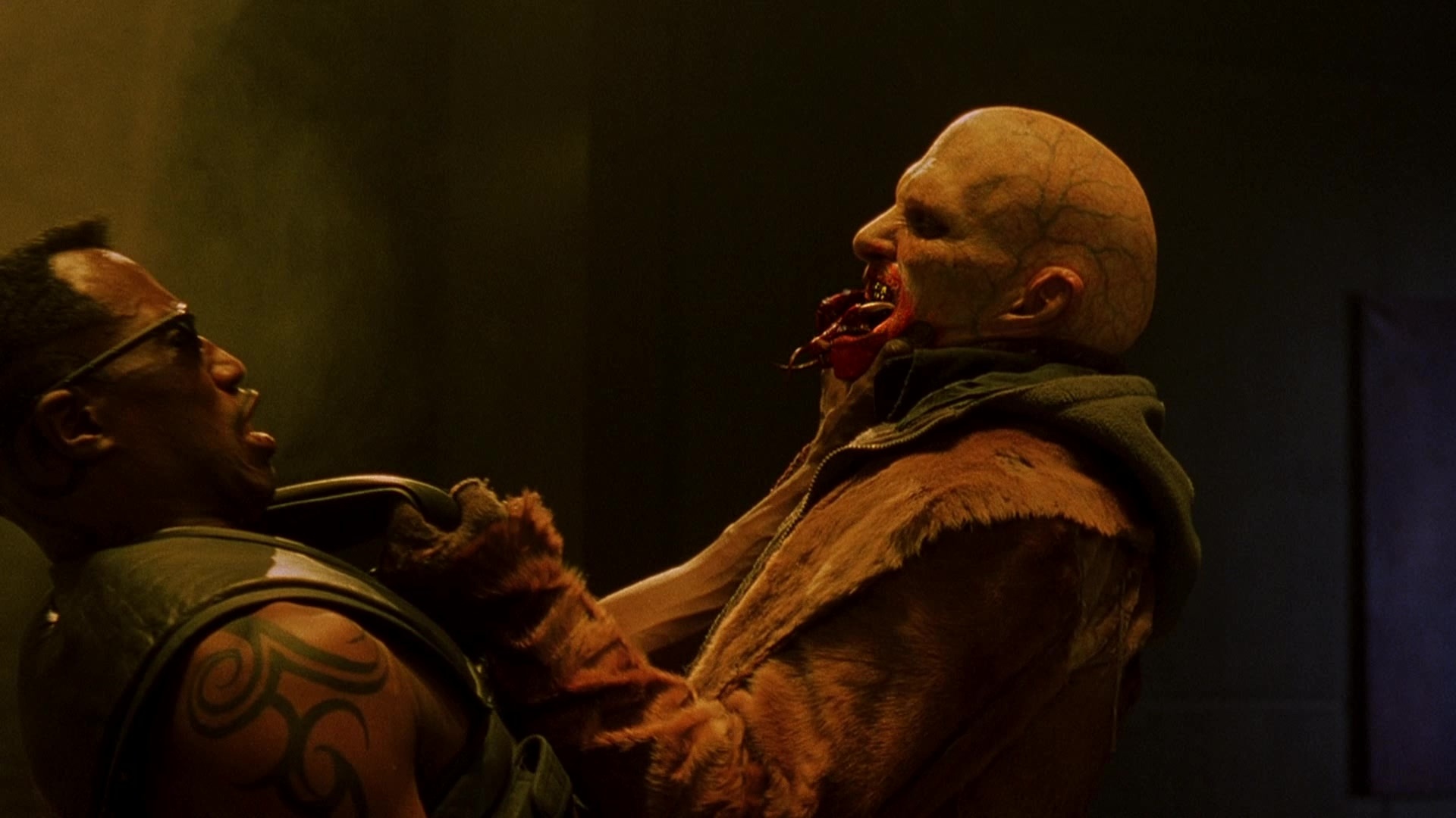 Blade II (2002), wide, 1.78:1 — film still