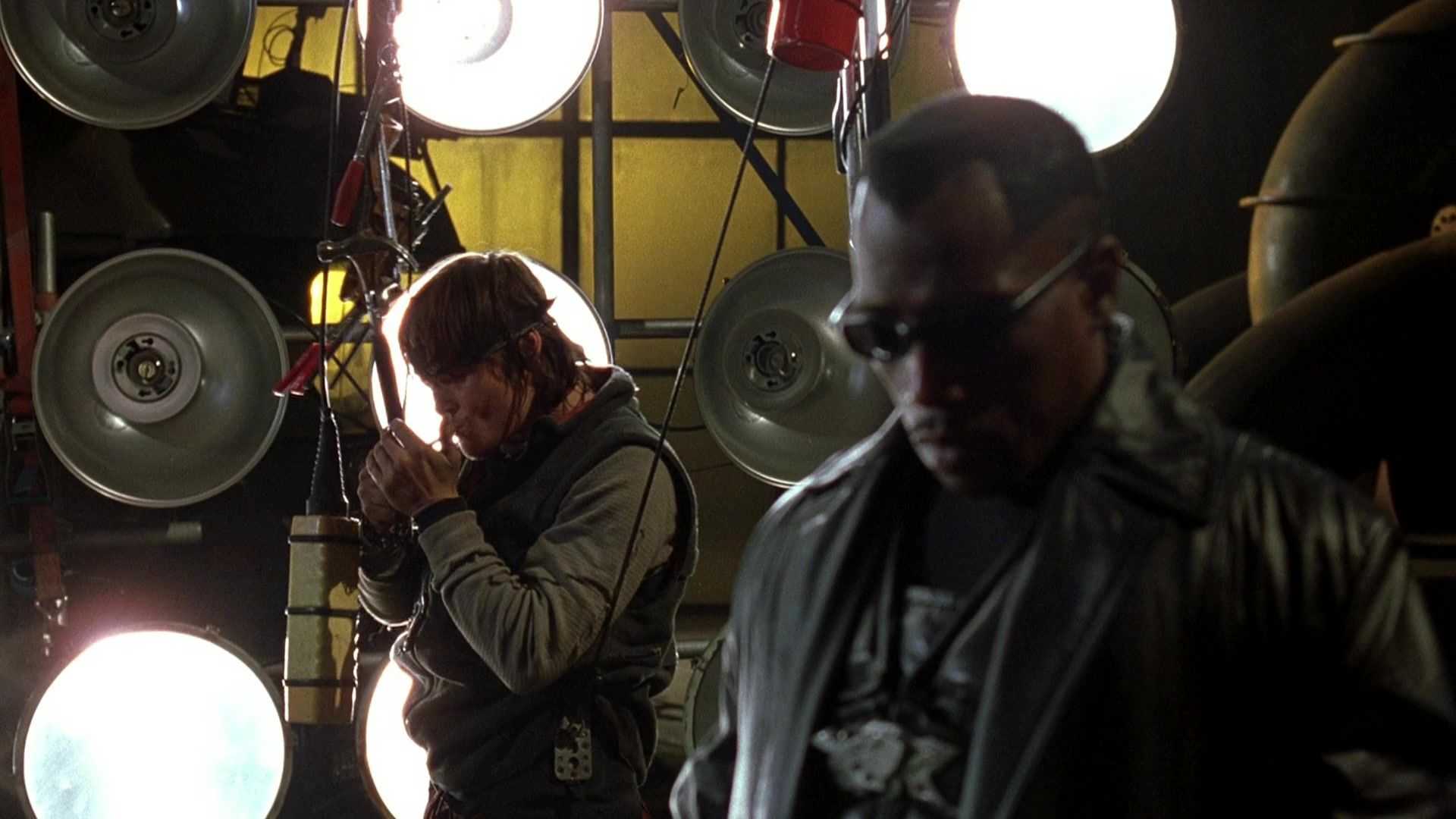 Blade II (2002), wide, 1.78:1 — film still