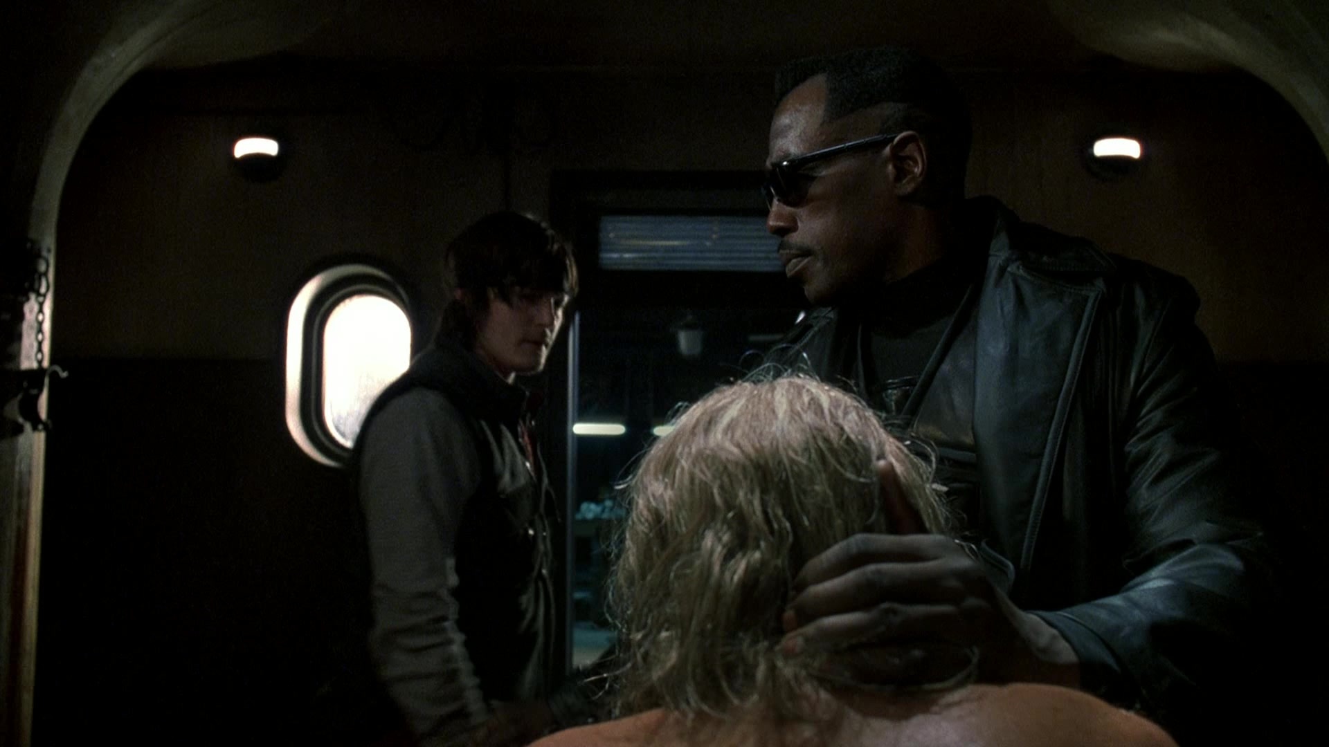 Blade II (2002), wide, 1.78:1 — film still