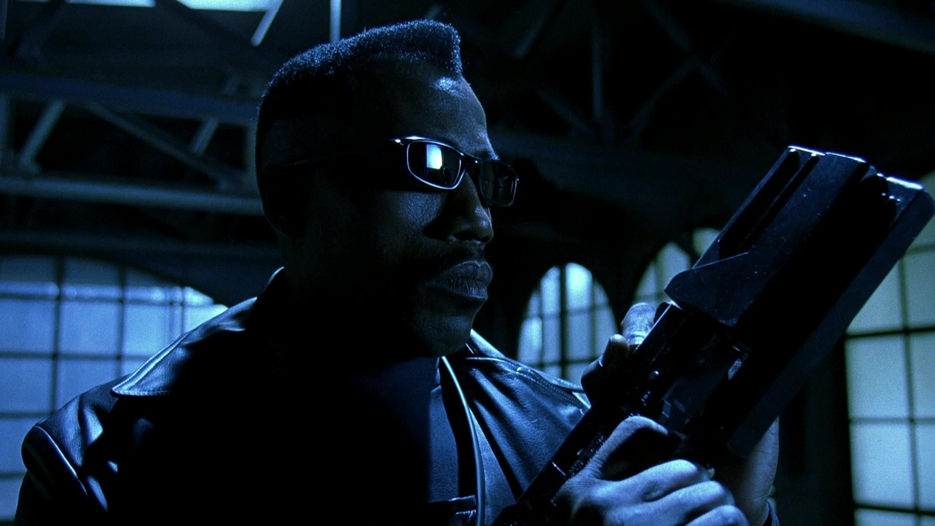 Blade II (2002), wide, 1.78:1 — film still