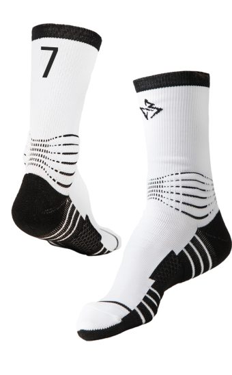 Носок с номером «7» — ComBasket ID Socks 3.0 White