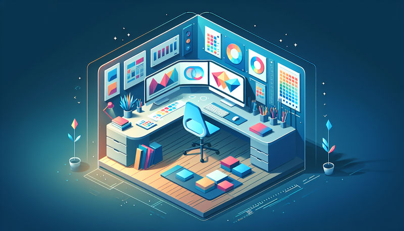 Рабочая среда дизайнера: монитор, освещение и эргономика для продуктивности