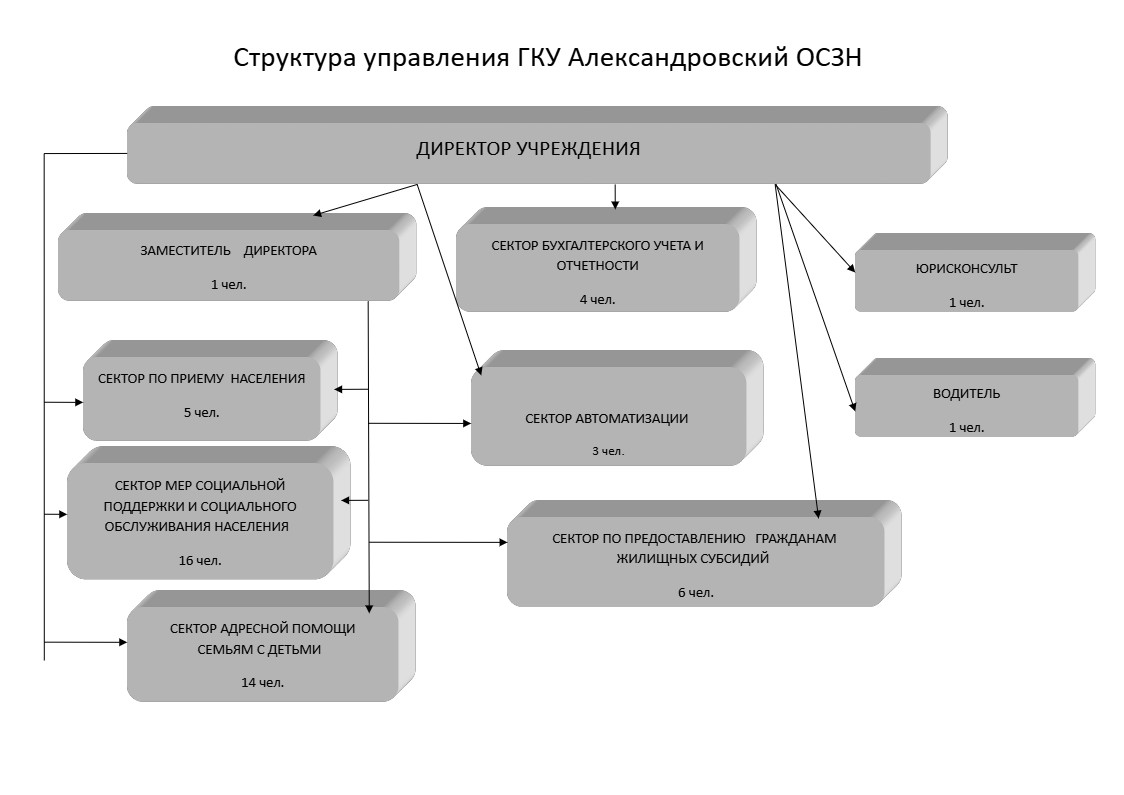 структура гку Александровский ОСЗН